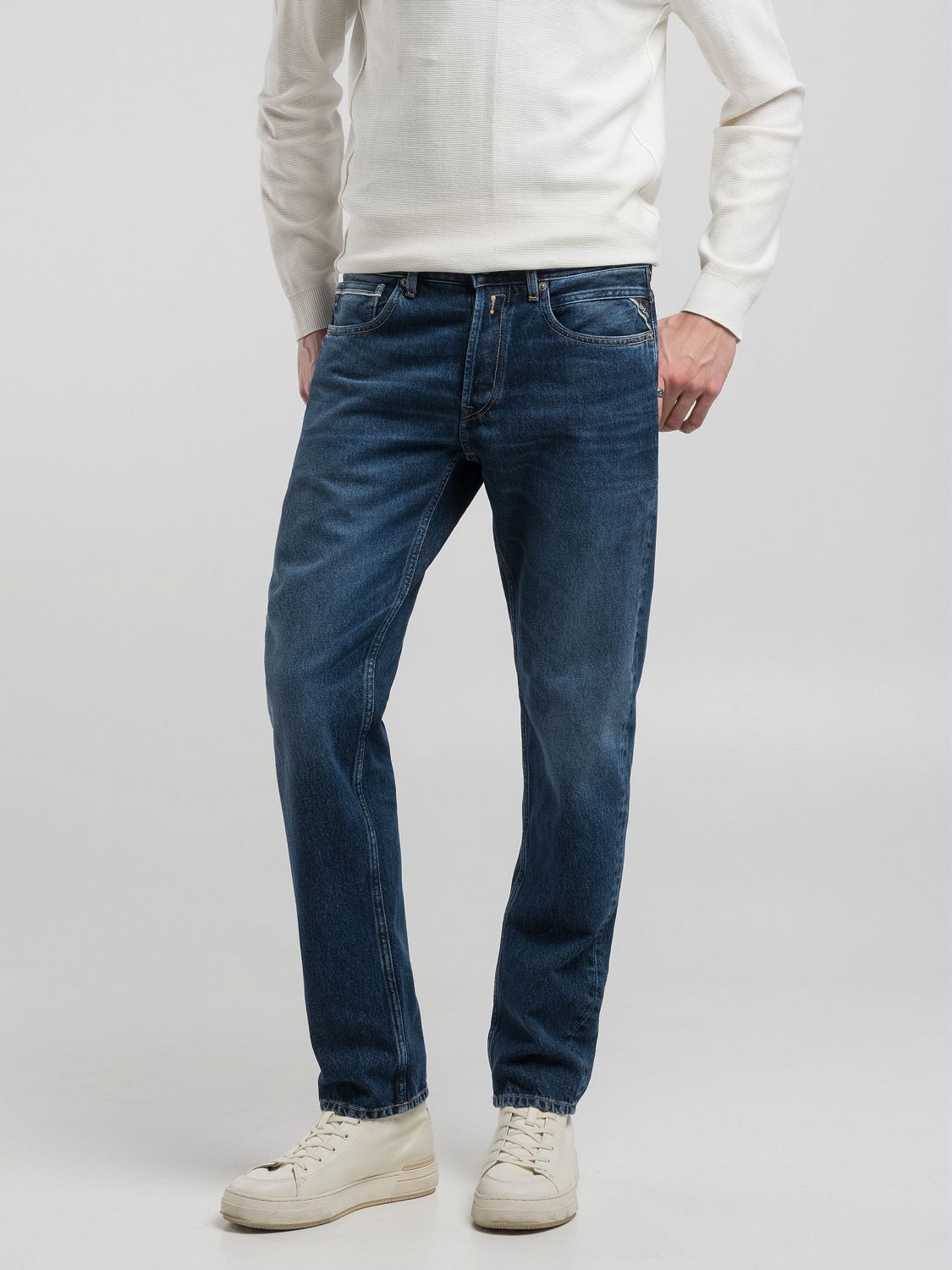 Replay Straight-Jeans »GROVER«, in vielen verschiedenen Waschungen, mit Stretch