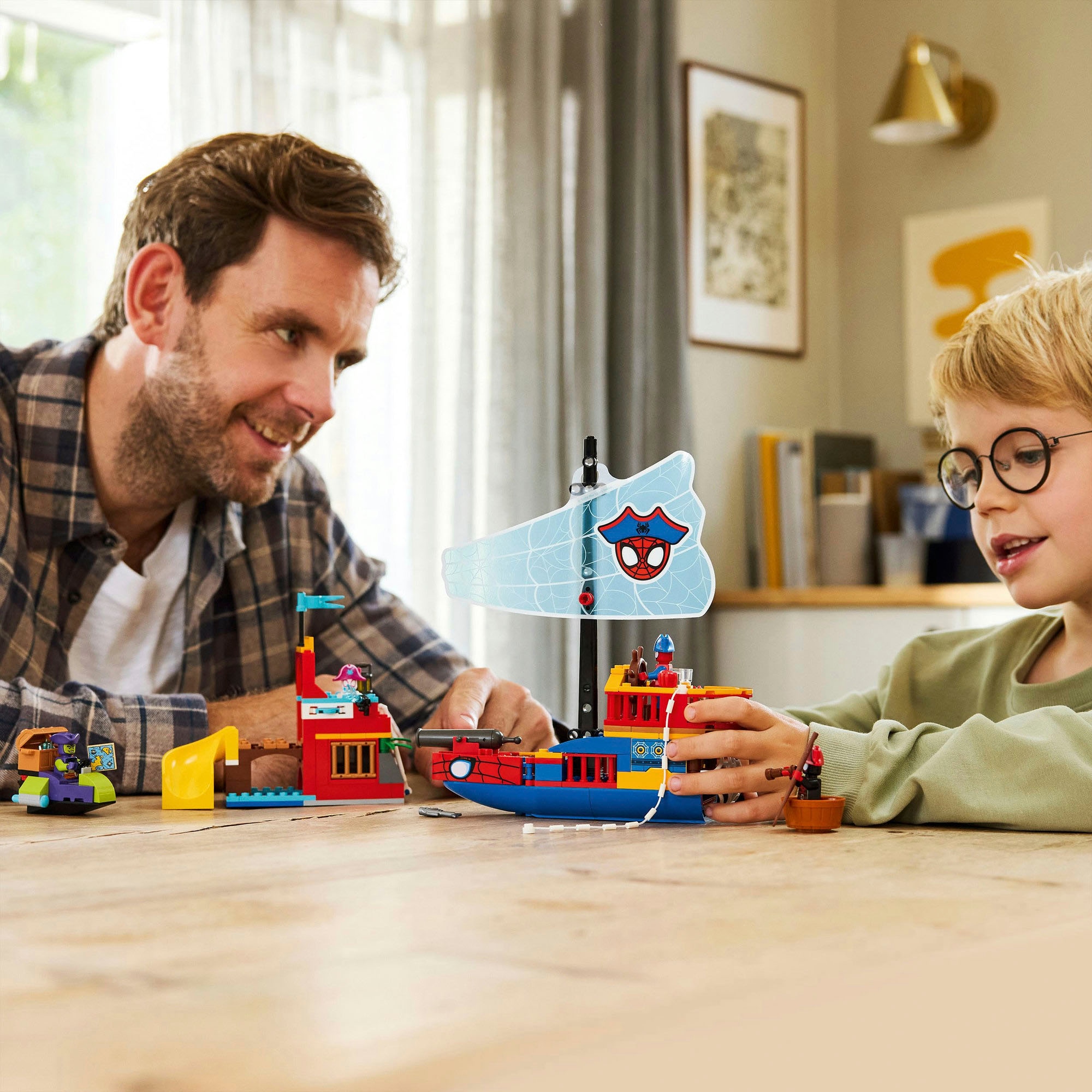 LEGO® Konstruktionsspielsteine »Piratenschiff von Spideys Team (11208), LEGO Spidey« Made in Europe