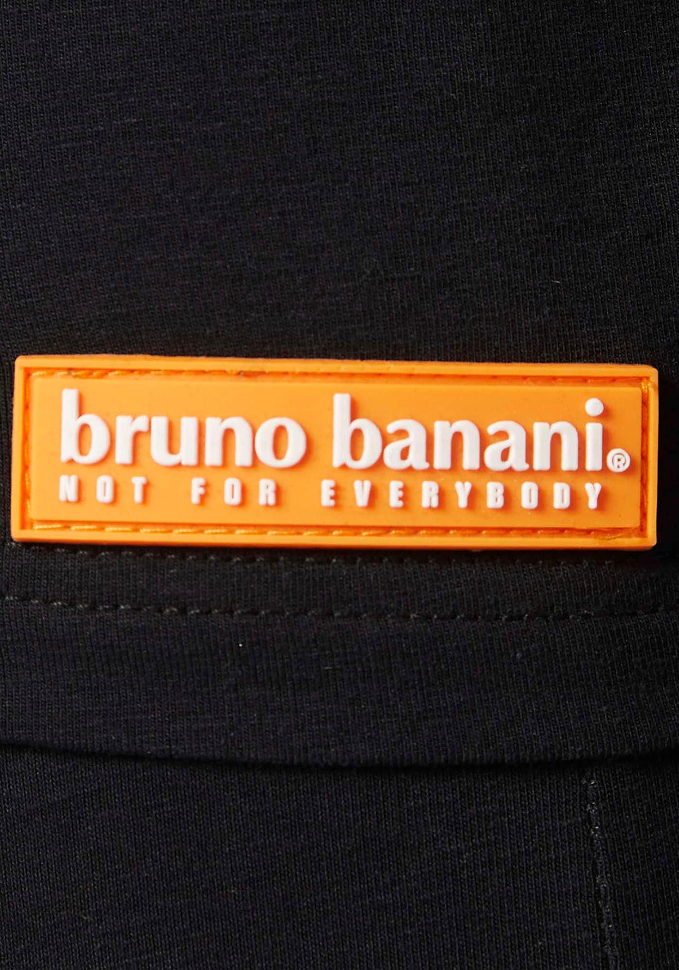 Bruno Banani Unterhemd »Warm Up«, mit kontrastfarbenen Markenlabel