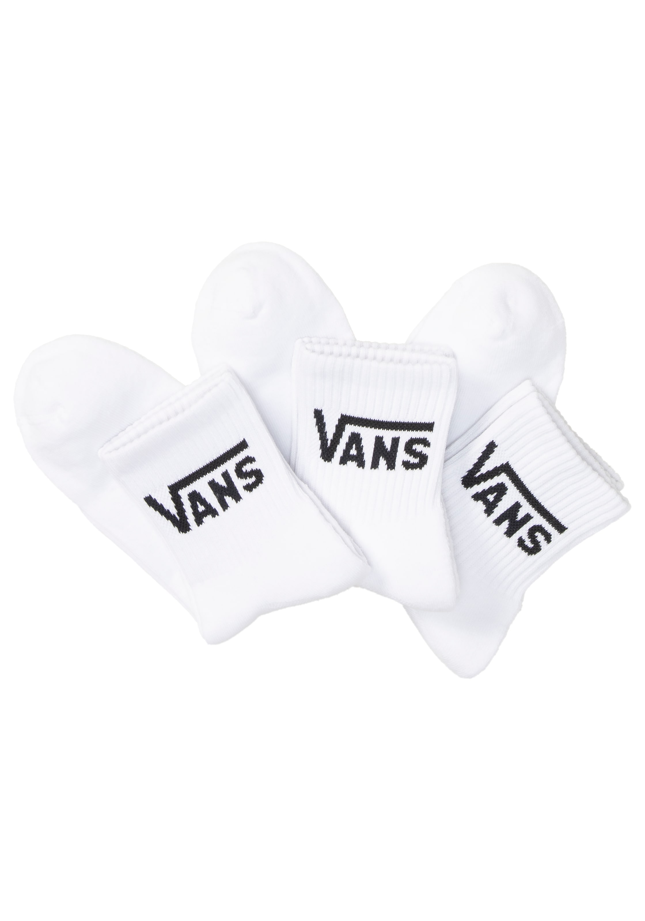 Vans Socken, (Packung, 3 Paar, 3er-Pack)