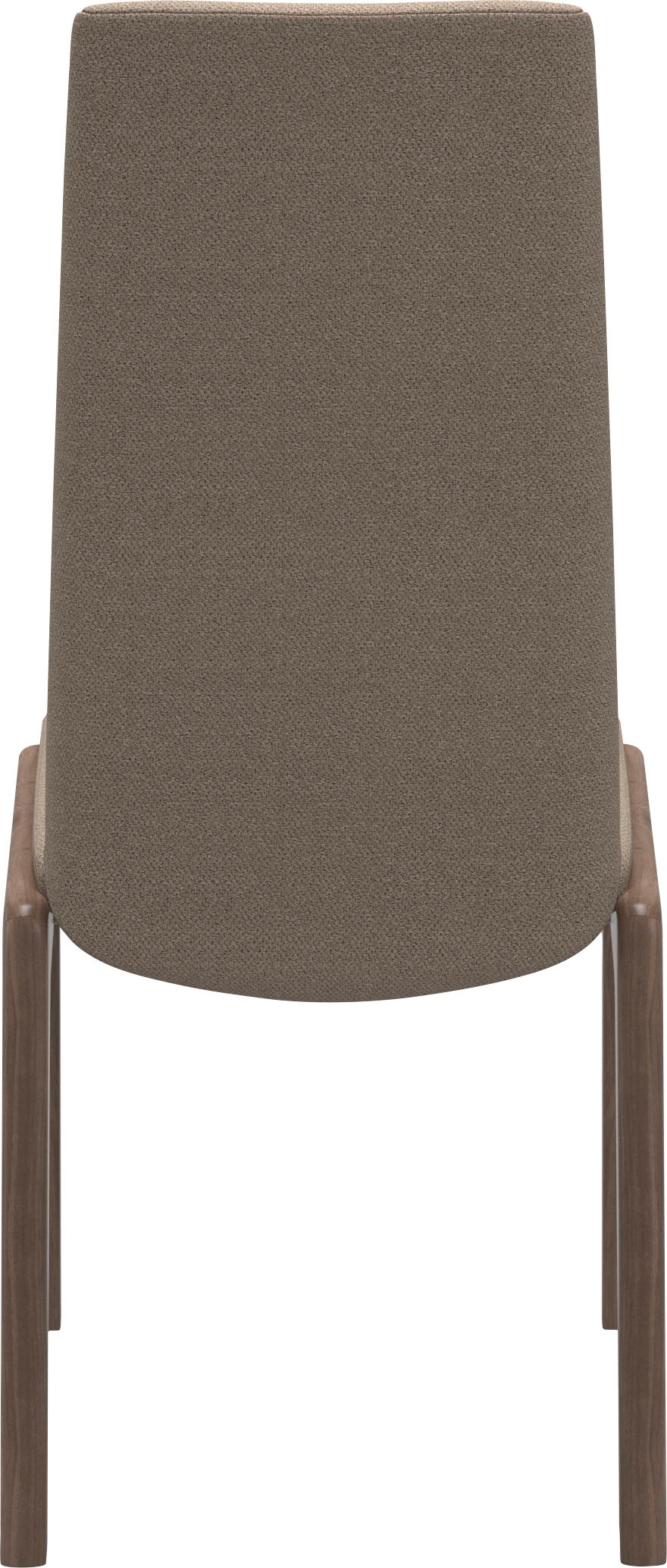 Stressless® Polsterstuhl »Laurel«, ROHLEDER Stoff Q2 FARON, Low Back, Größe L, mit abgerundeten Beinen in Walnuss