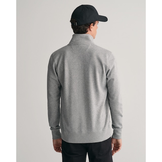 Gant Sweatshirt »REG SHIELD FULL ZIP SWEAT«, mit Logostickerei auf der  Brust bei ♕