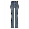 Arizona Bootcut-Jeans »mit Zippertasche«, High Waist
