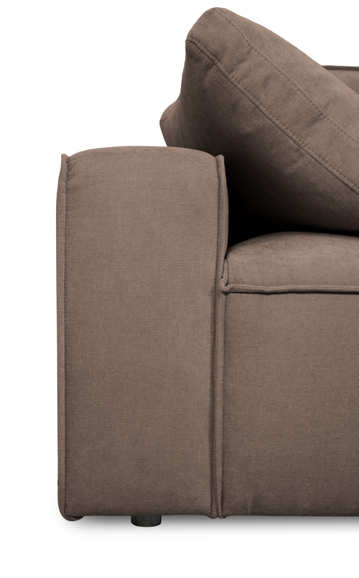 OTTO home 3-Sitzer »Mittell, Chenille« Breite 245 cm, bodentief, extra Kissen inkl., tiefe Sitzfläche