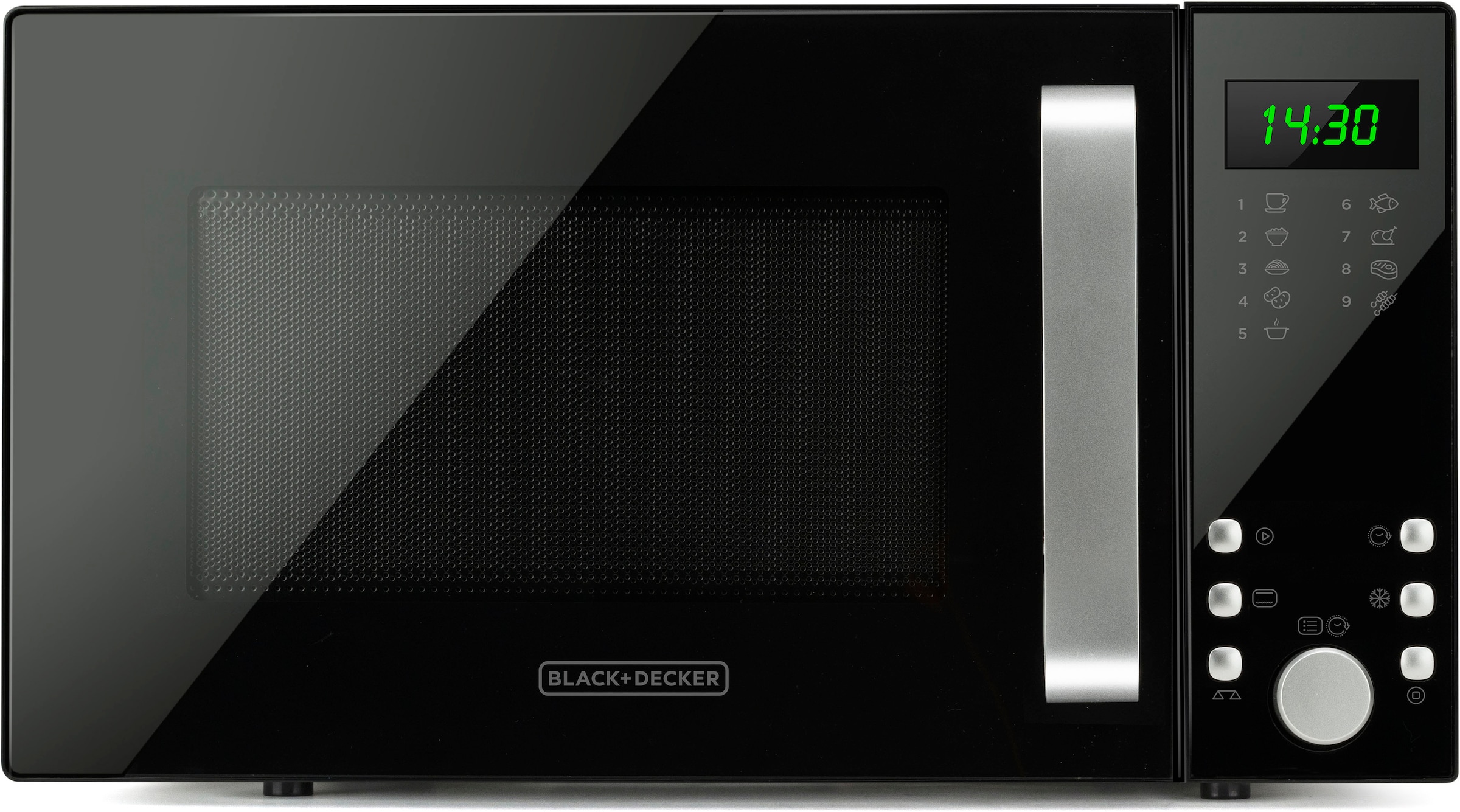 Black + Decker Mikrowelle »BXMZ900E«, Mikrowelle-Grill, 1000 W