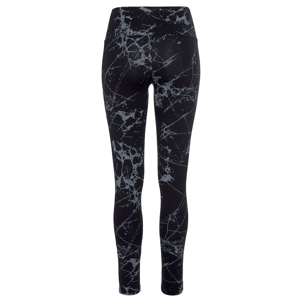 H.I.S Leggings, (2er-Pack), in bedruckt und uni, Loungewear