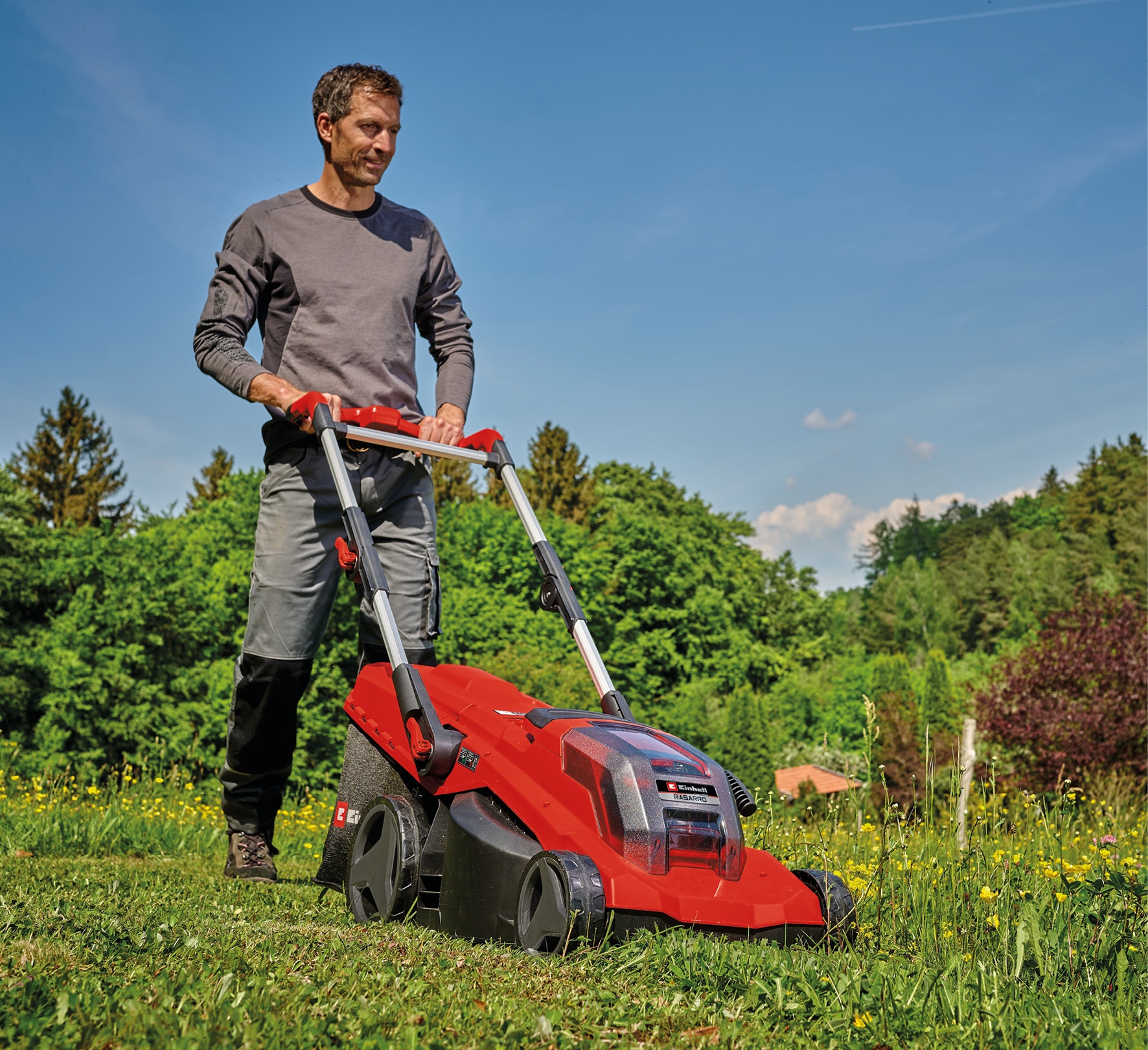Einhell Akkurasenmäher »Einhell Professional Akku-Rasenmäher RASARRO 36/40 Kit«