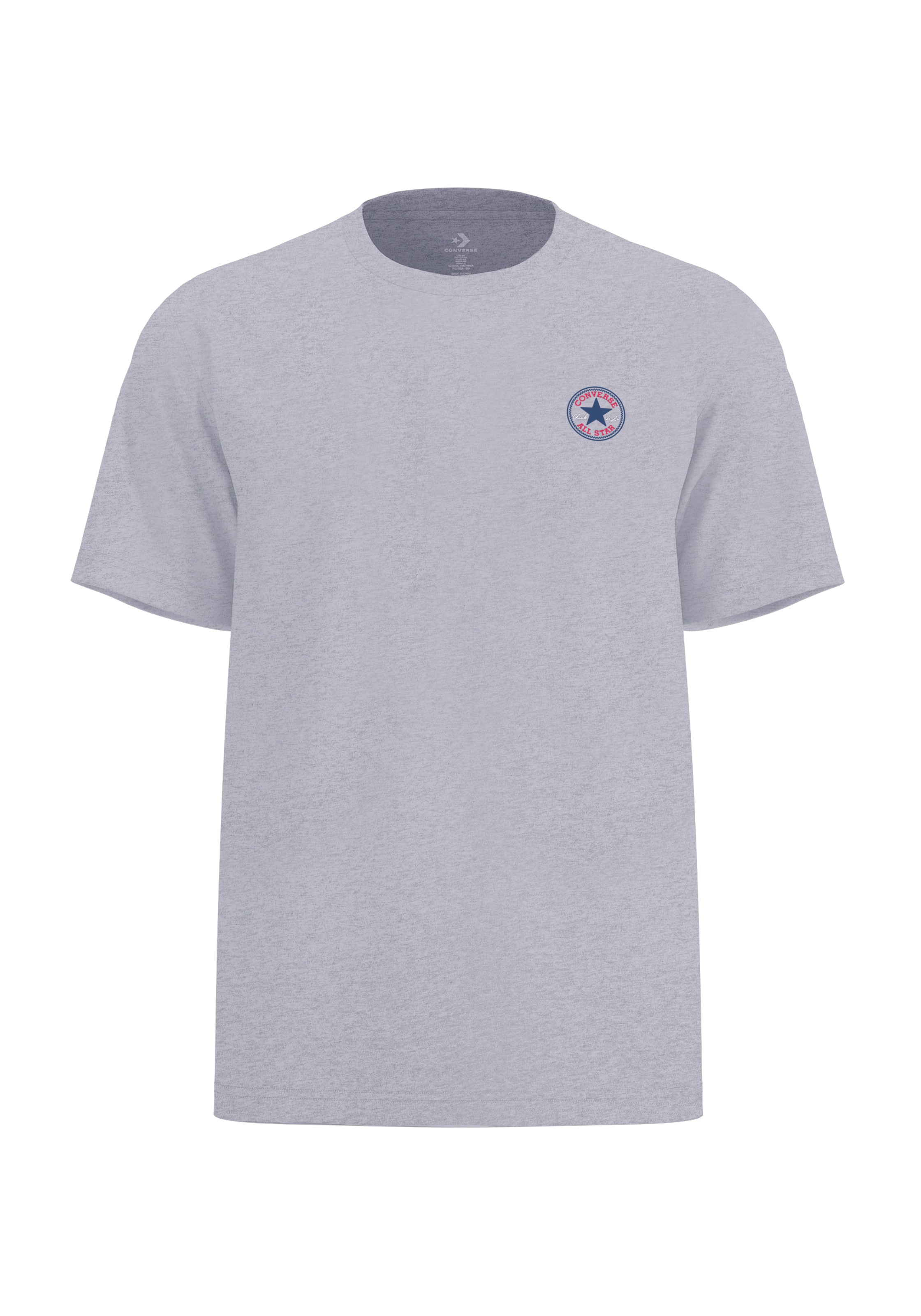 Converse T-Shirt »CORE CHUCK PATCH TEE« sportlicher Look, Kurzarm, Rundhalsausschnitt, aus Baumwolle