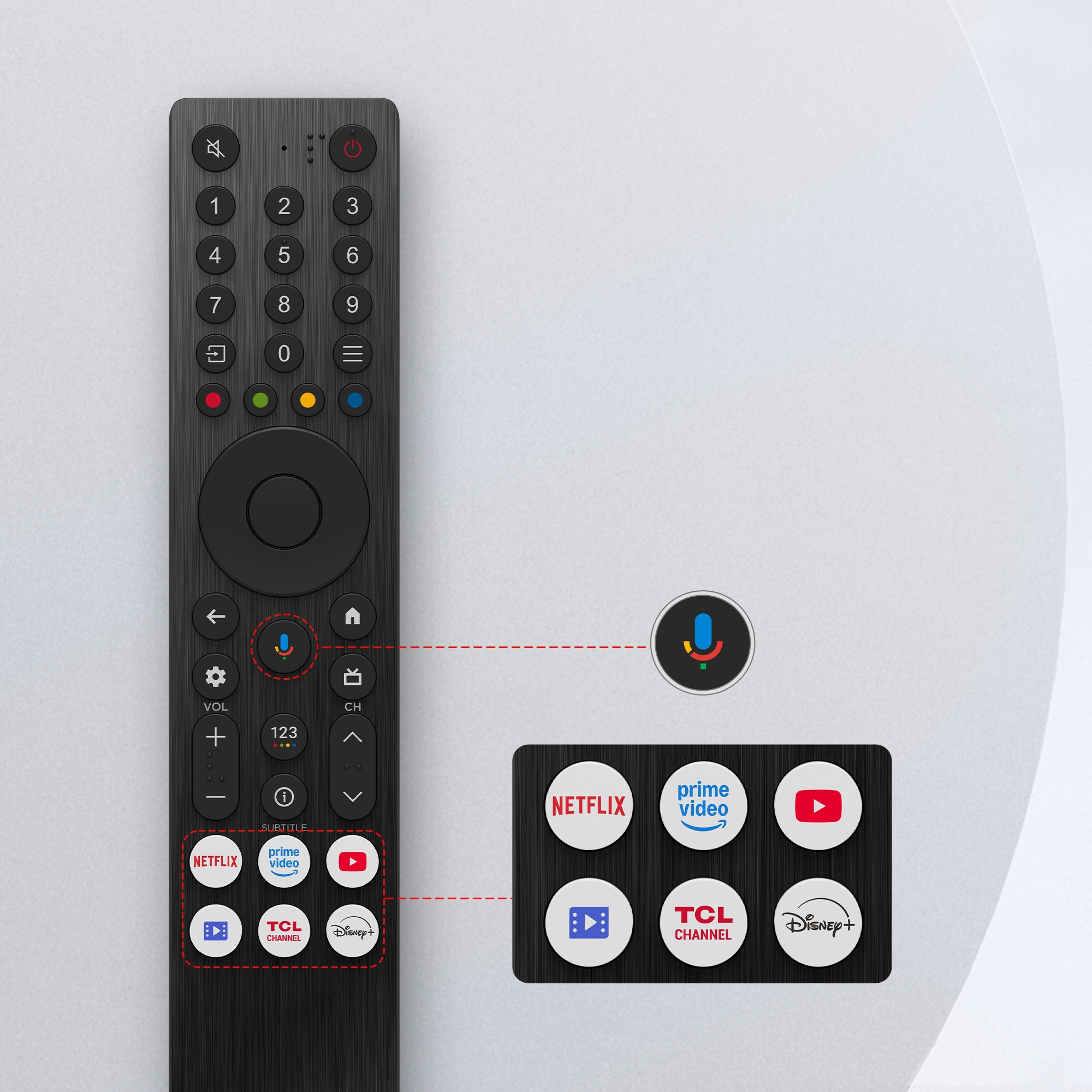 TCL Mini-LED-Fernseher »75C61KSX2« 189 cm/75 Smart-TV 4K HDR, AiPQ, Game Master, Smart TV, Apple TV, Multi-HDR, Dolby Vision