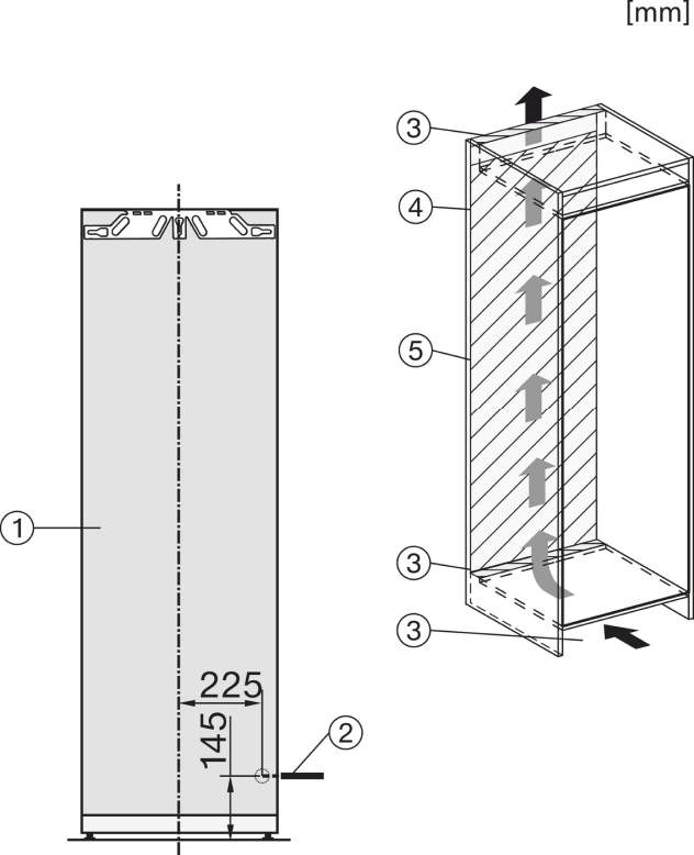 Miele Einbaukühlschrank »K 7743 E«