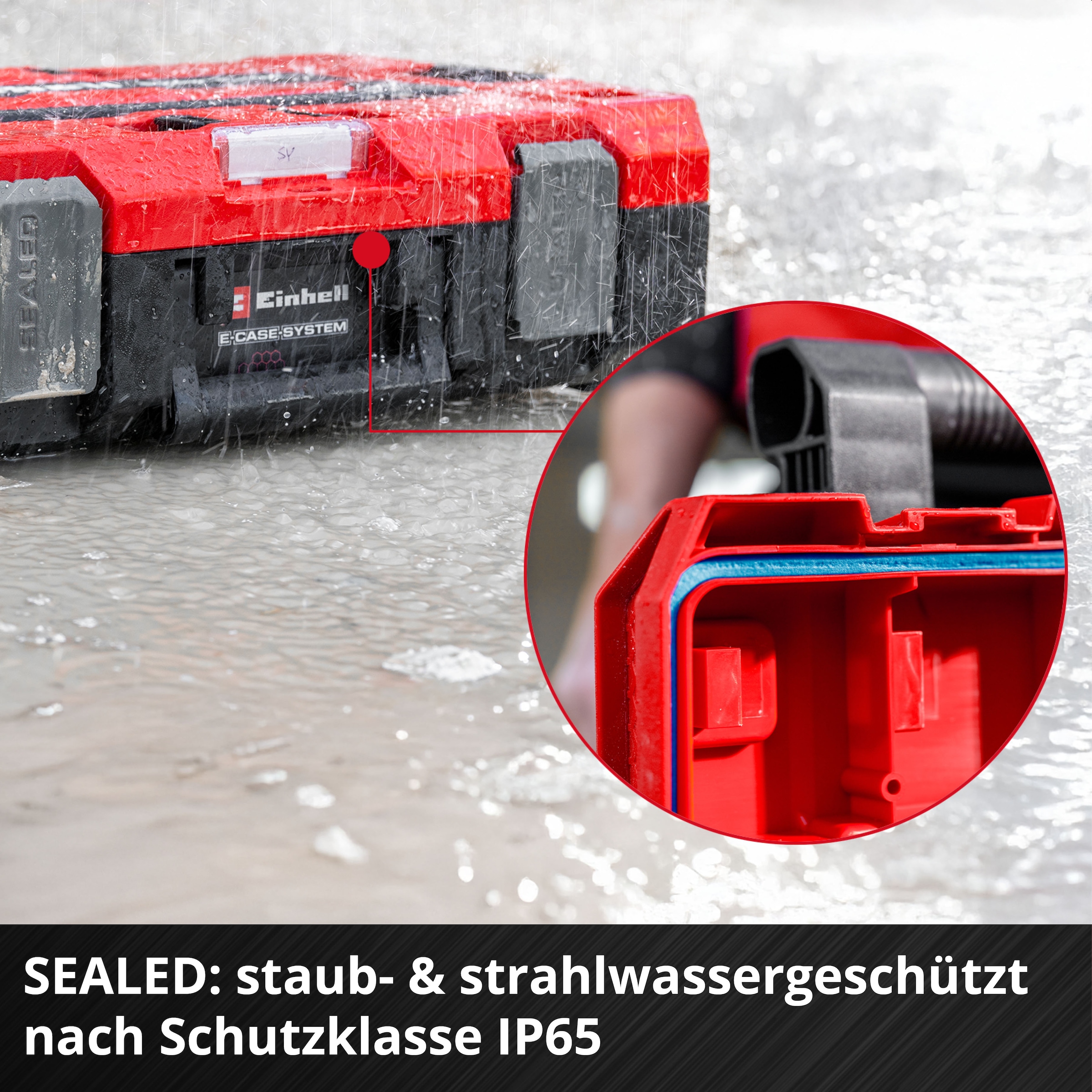 Einhell Werkzeugkoffer »E-Case S-F SEALED«