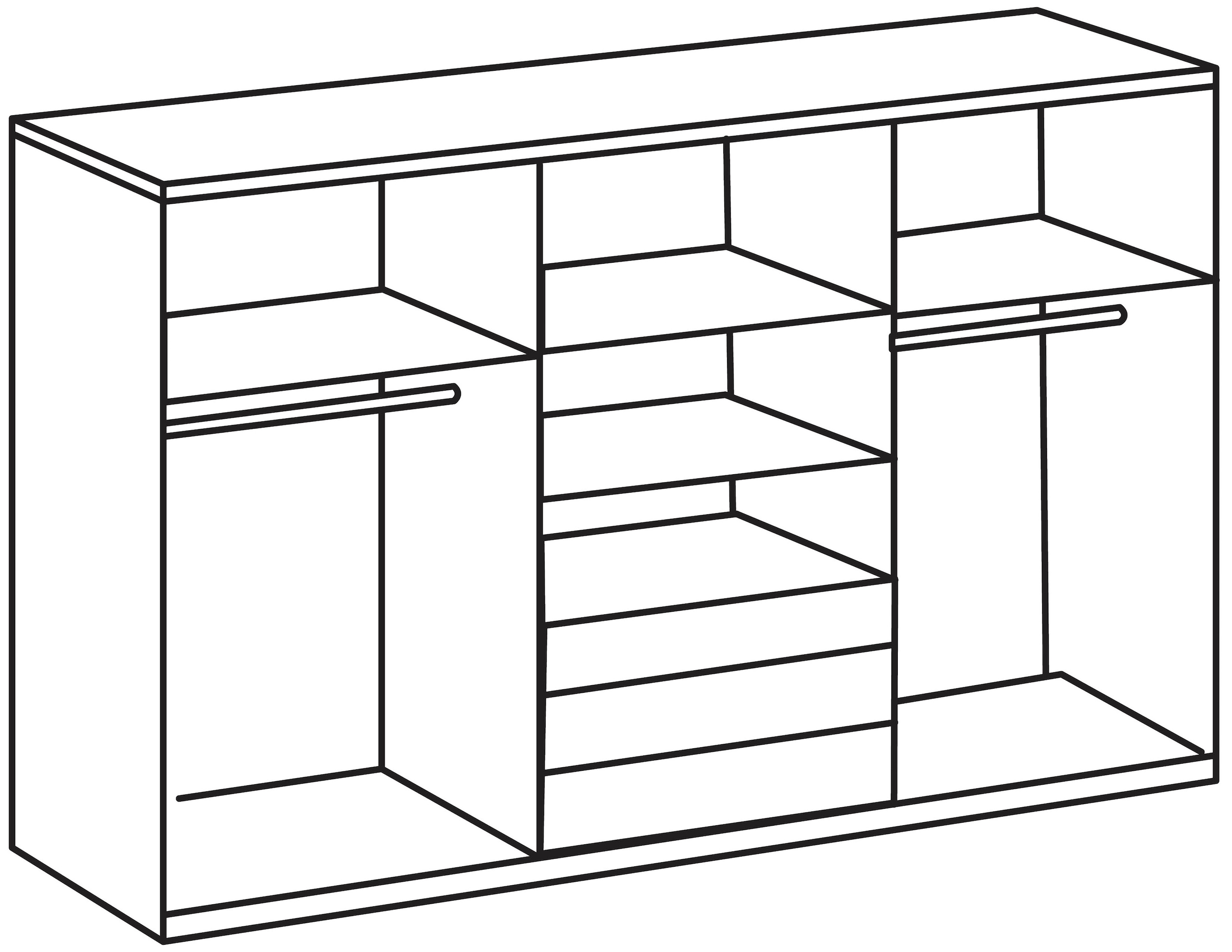 Wimex Schwebetürenschrank »Magic by fresh to go«