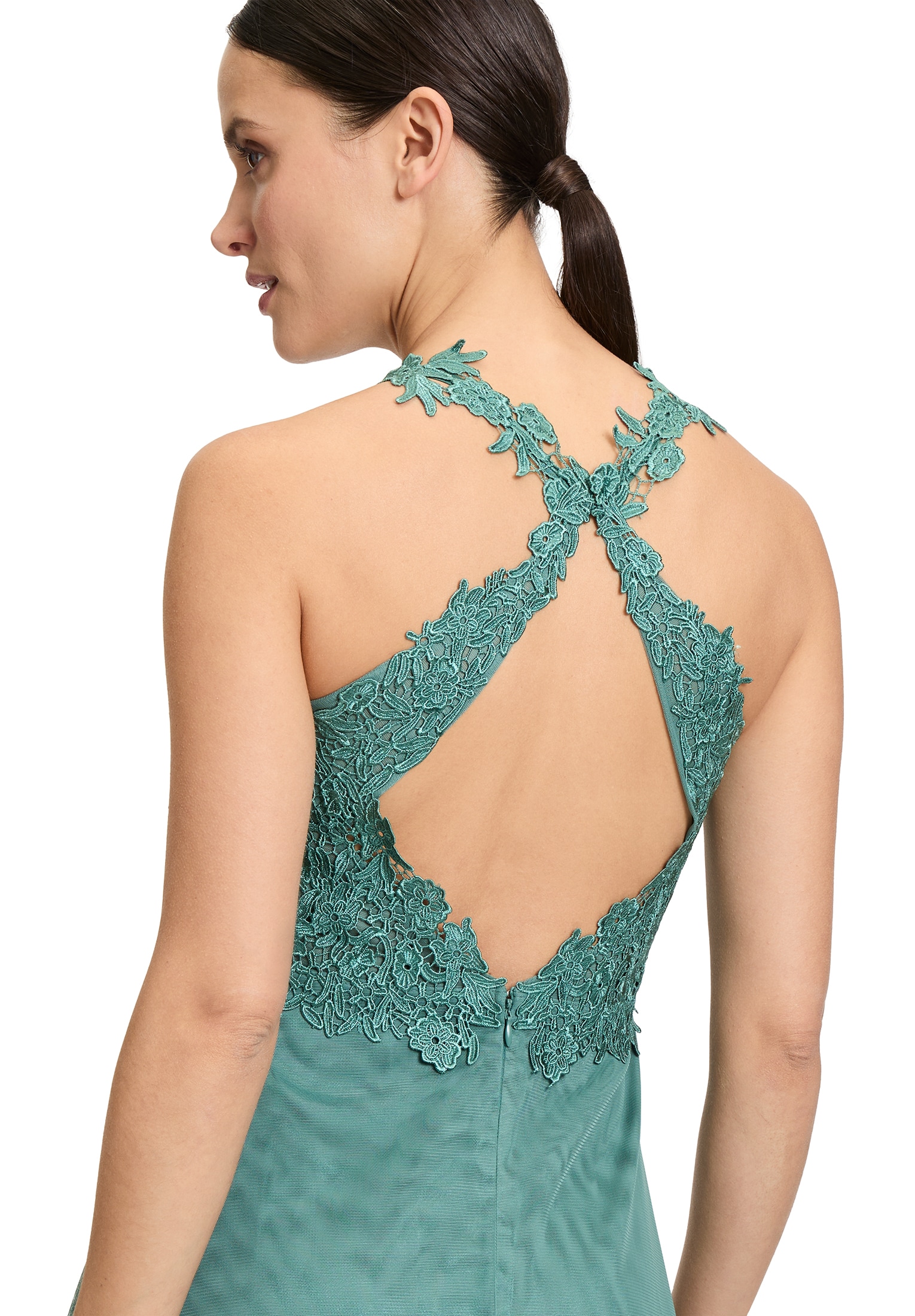 Vera Mont Abendkleid »Abiballkleid mit Spitze«