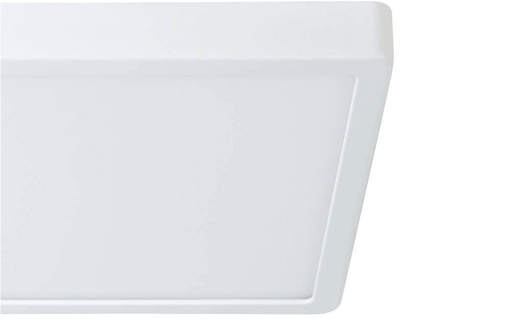 EGLO Deckenleuchte »FUEVA 5 Deckenlampe, IP44, geringe Aufbauhöhe, 20 Watt, Quadrat« LED-Modul 1 Stk. Neutralweiß Aufbauleuchte, Badezimmer, Bad-Deckenlampe, modern,  28,5x28,5x2,8cm