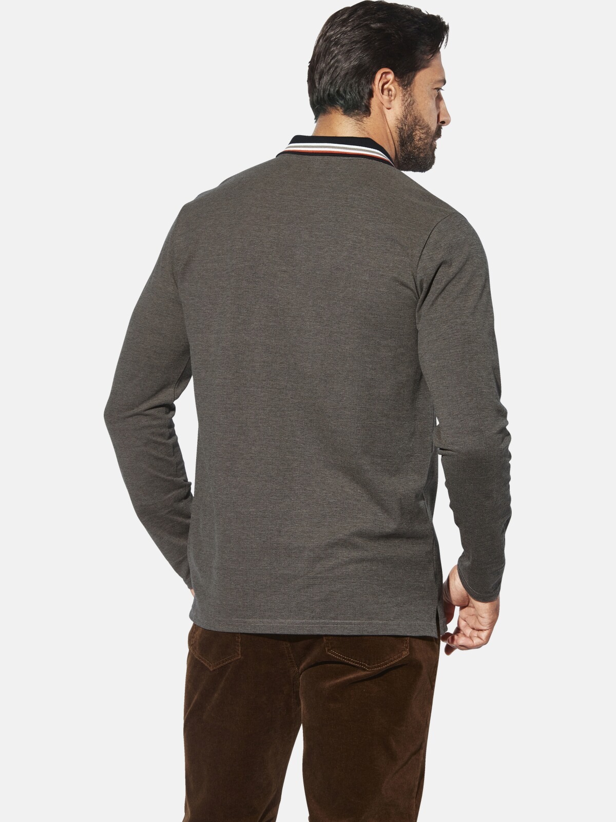 Jan Vanderstorm Langarm-Poloshirt »Langarm-Poloshirt KNUTSEN«