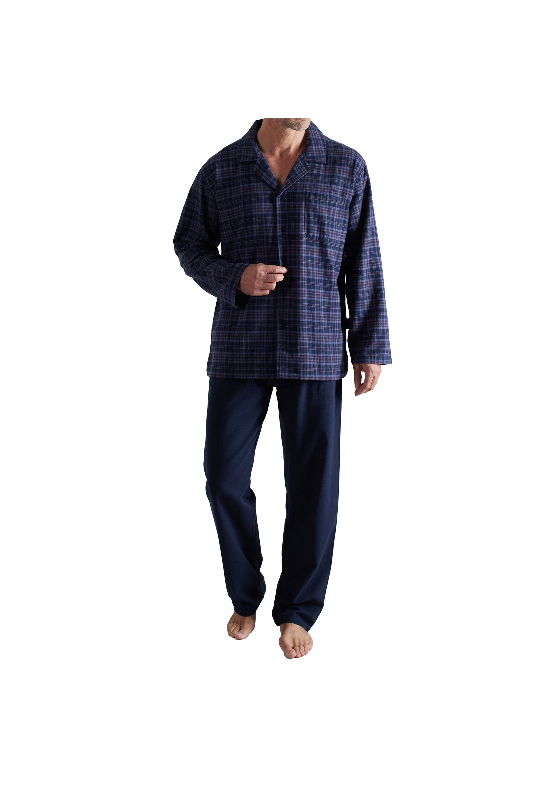 GÖTZBURG Schlafanzug »Pyjama Pyjama Set Flanell Valencia«