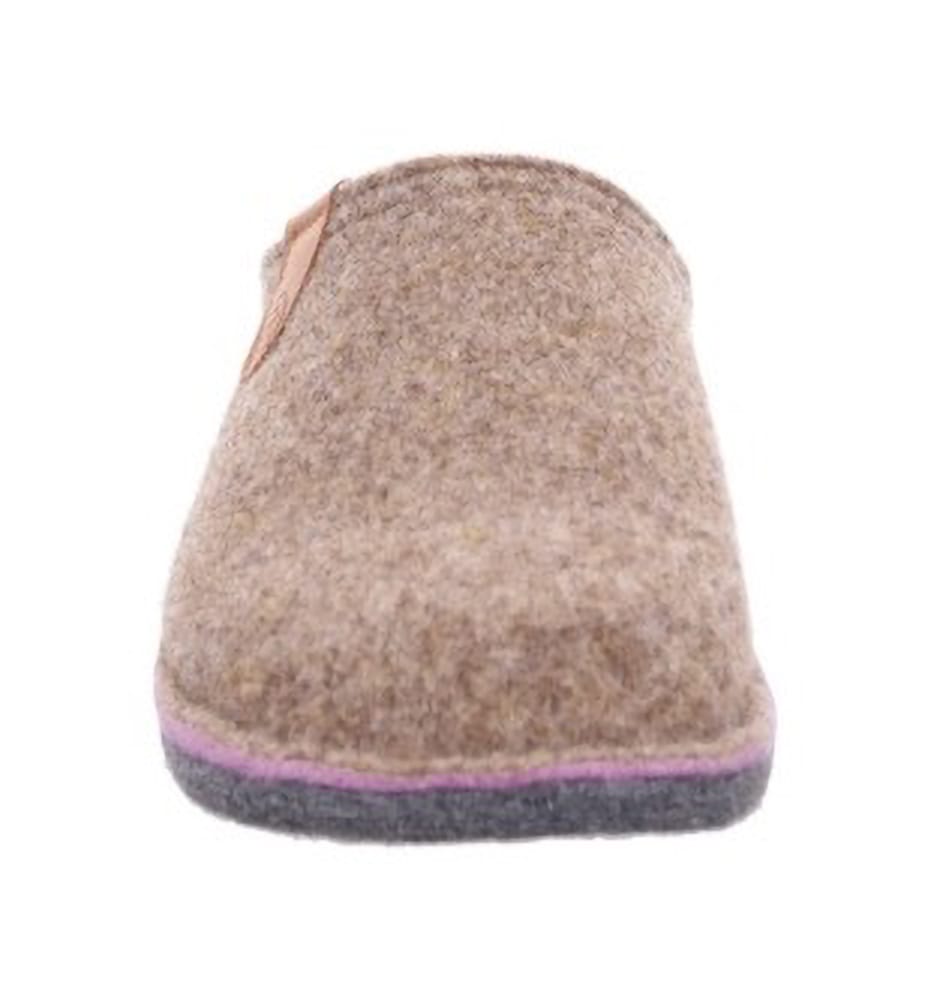 Rohde Pantoffel »Lucca-D«  Clog, Hausschuh, Homeslipper in melierter Optik