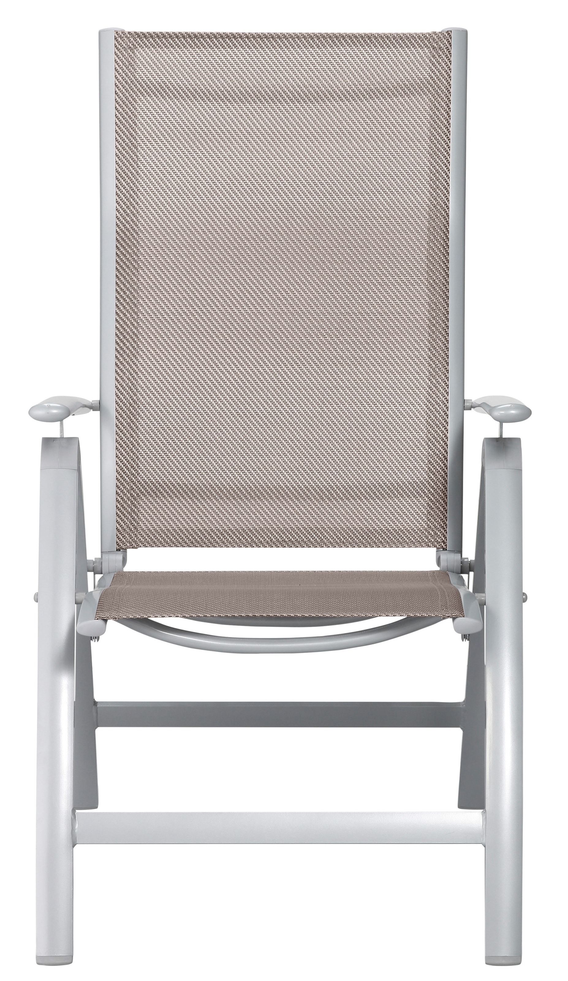 MERXX Garten-Essgruppe »Amalfi«, (7 tlg.), 6 Hochlehner, ausziehbarer Tisch 90x140-200 cm, Alu/Textil