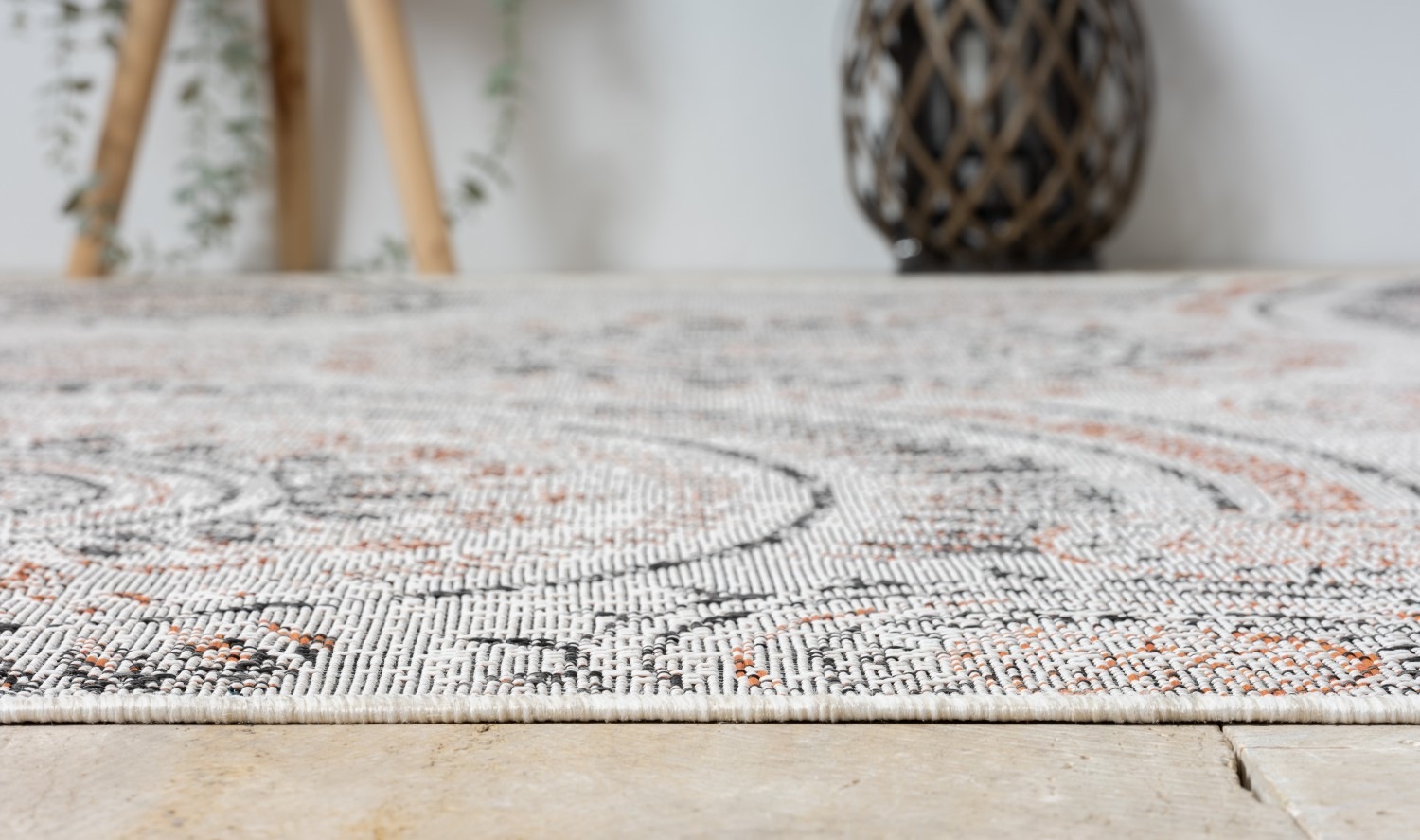 Myflair Möbel & Accessoires Teppich »Sonic Lagerräumung«, rechteckig, 6 mm Höhe, Ethno Design, Kreise, Outdoor geeignet, Balkon, Terrasse
