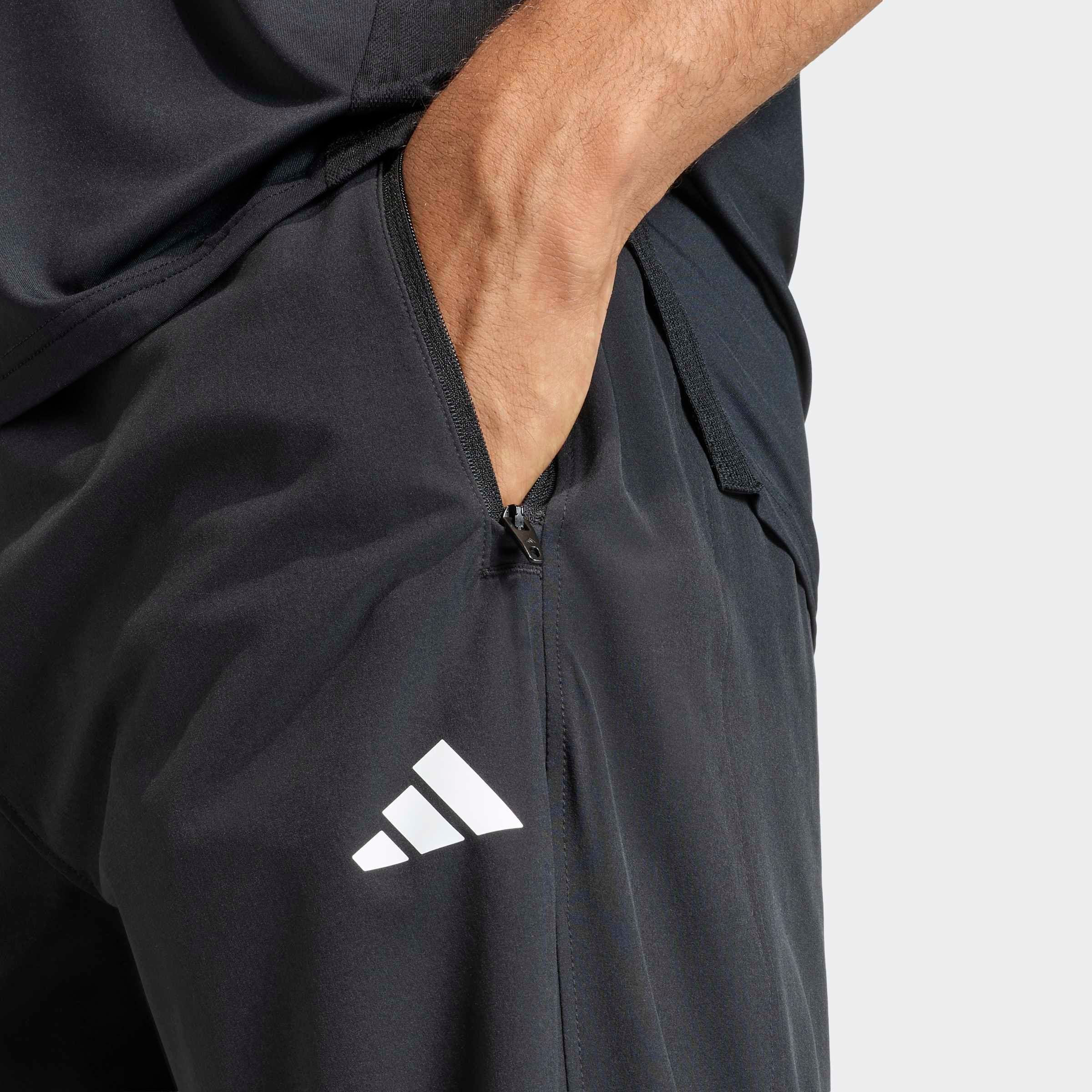 adidas Performance Sporthose »WORKOUT ESSENTIALS FLEX WOVEN«  mit climacool® Technologie, Normal-weite Passform
