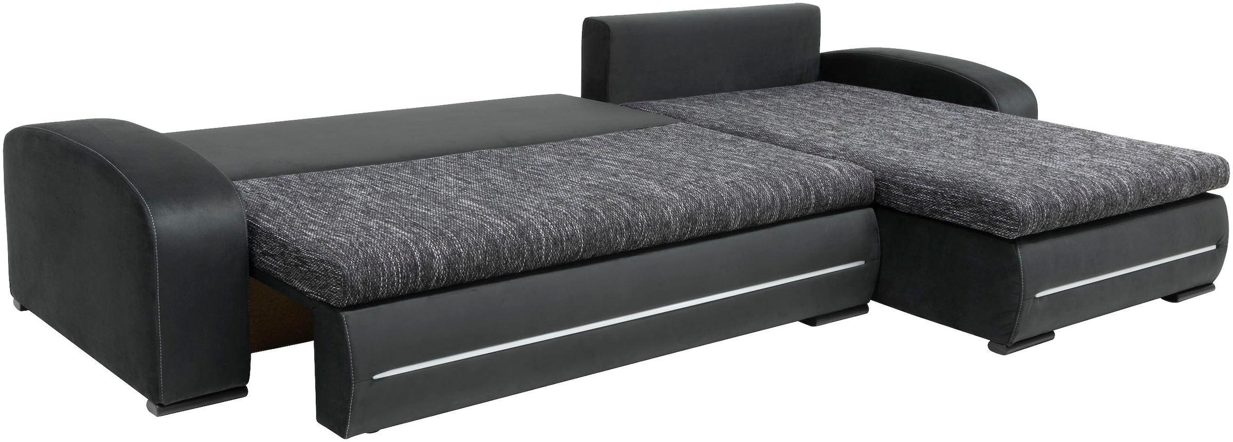 COLLECTION AB Ecksofa »Wind L-Form«, inkl. Schlaffunktion und Bettkasten, frei im Raum stellbar