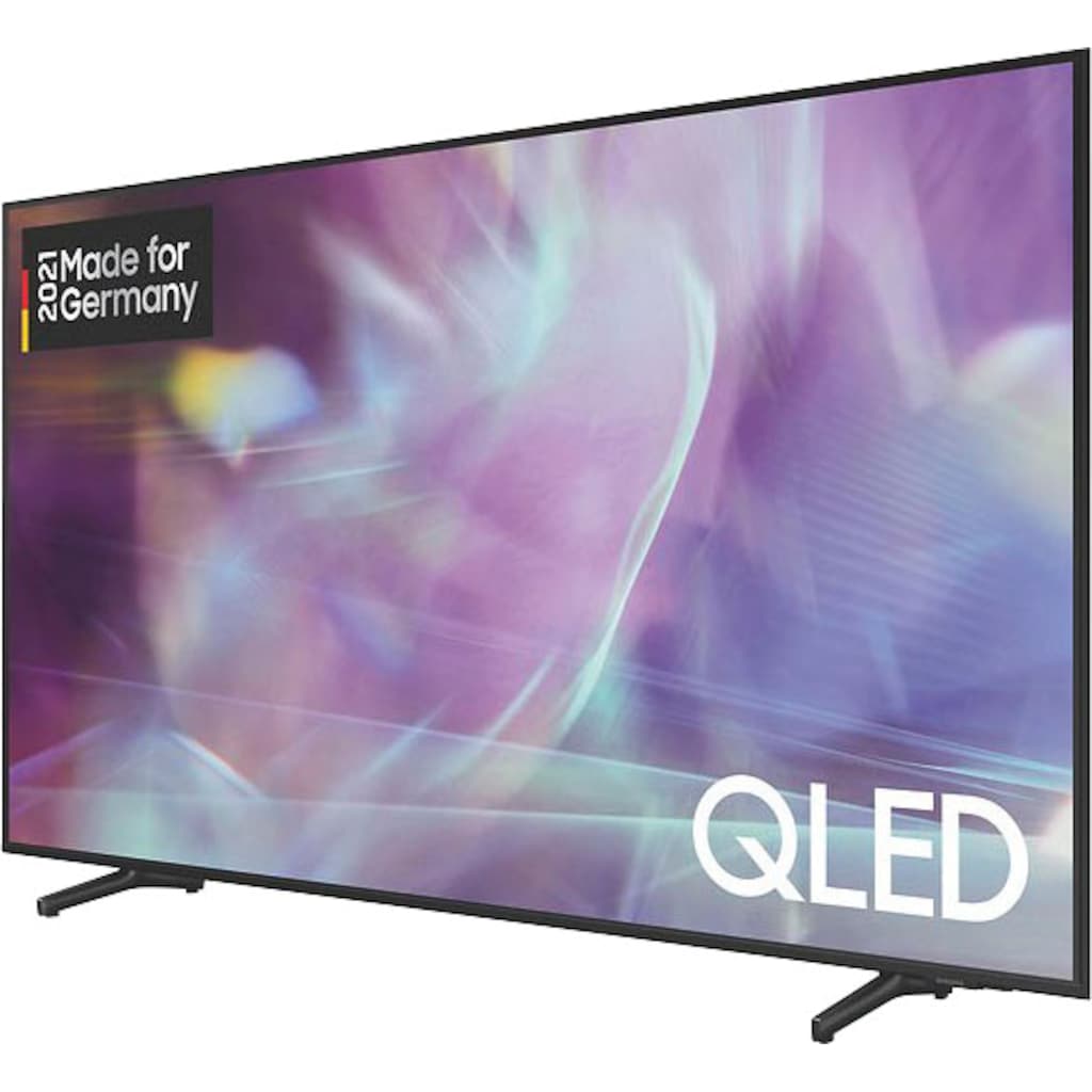 Samsung QLED-Fernseher »GQ65Q60AAU«, 163 cm/65 Zoll, 4K Ultra HD, Smart-TV, HDR,Quantum Prozessor 4K Lite,100% Farbvolumen,Contrast Enhancer