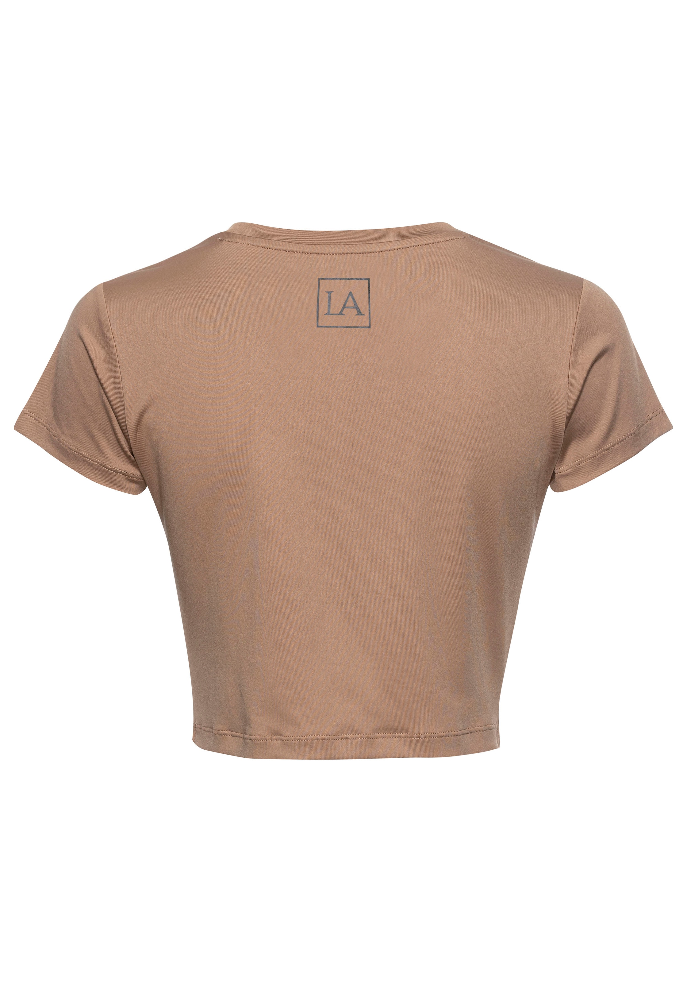 LASCANA ACTIVE T-Shirt, Sportshirt in Wickeloptik