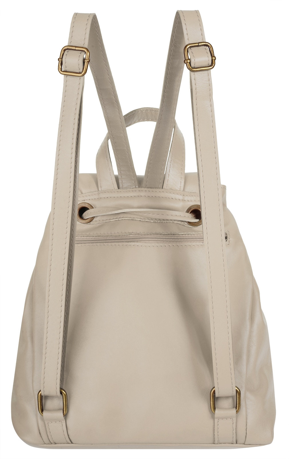 Samantha Look Cityrucksack, echt Leder, Made in Italy