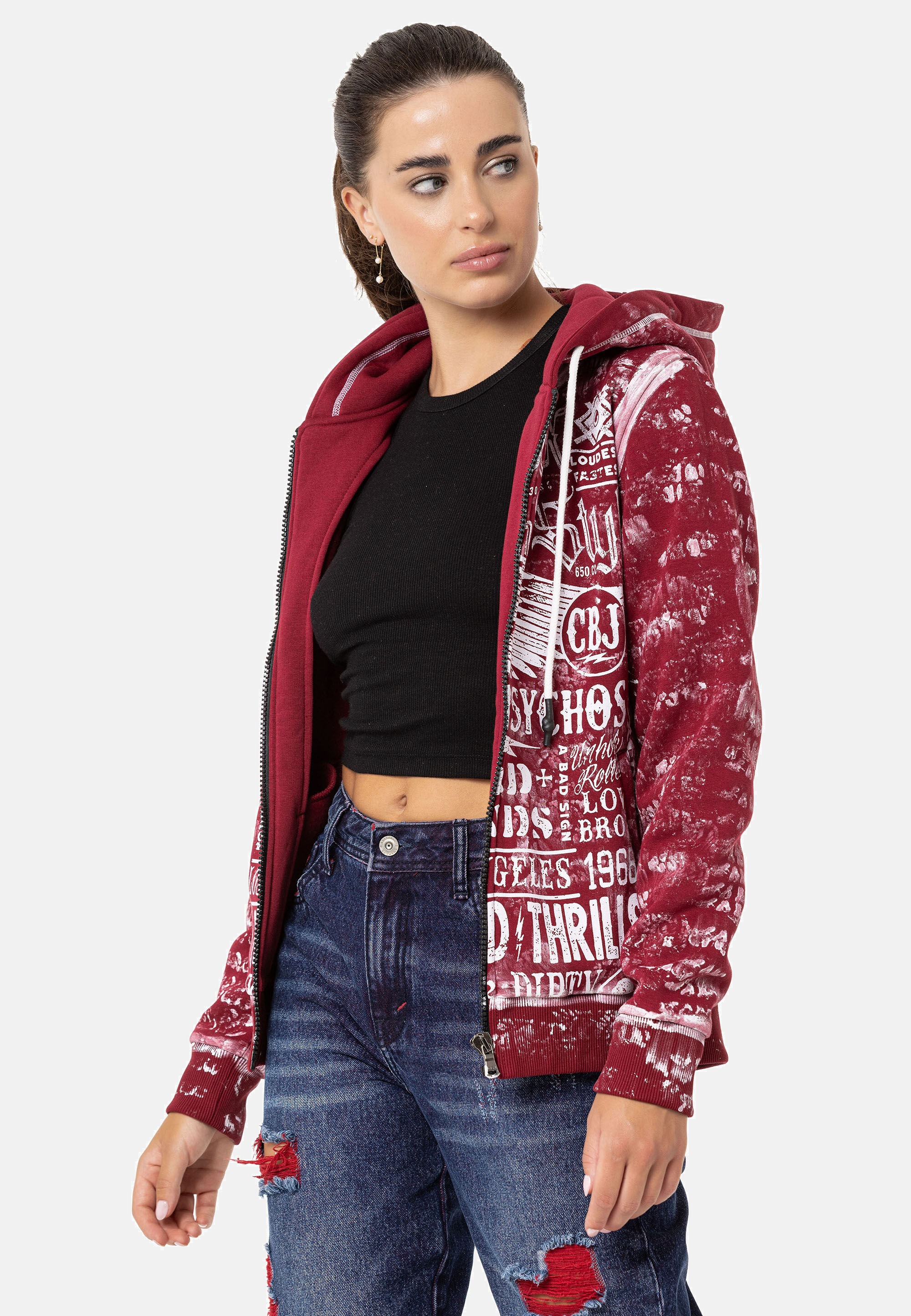Cipo & Baxx »Cipo & Baxx Sweatjacke WL352«
