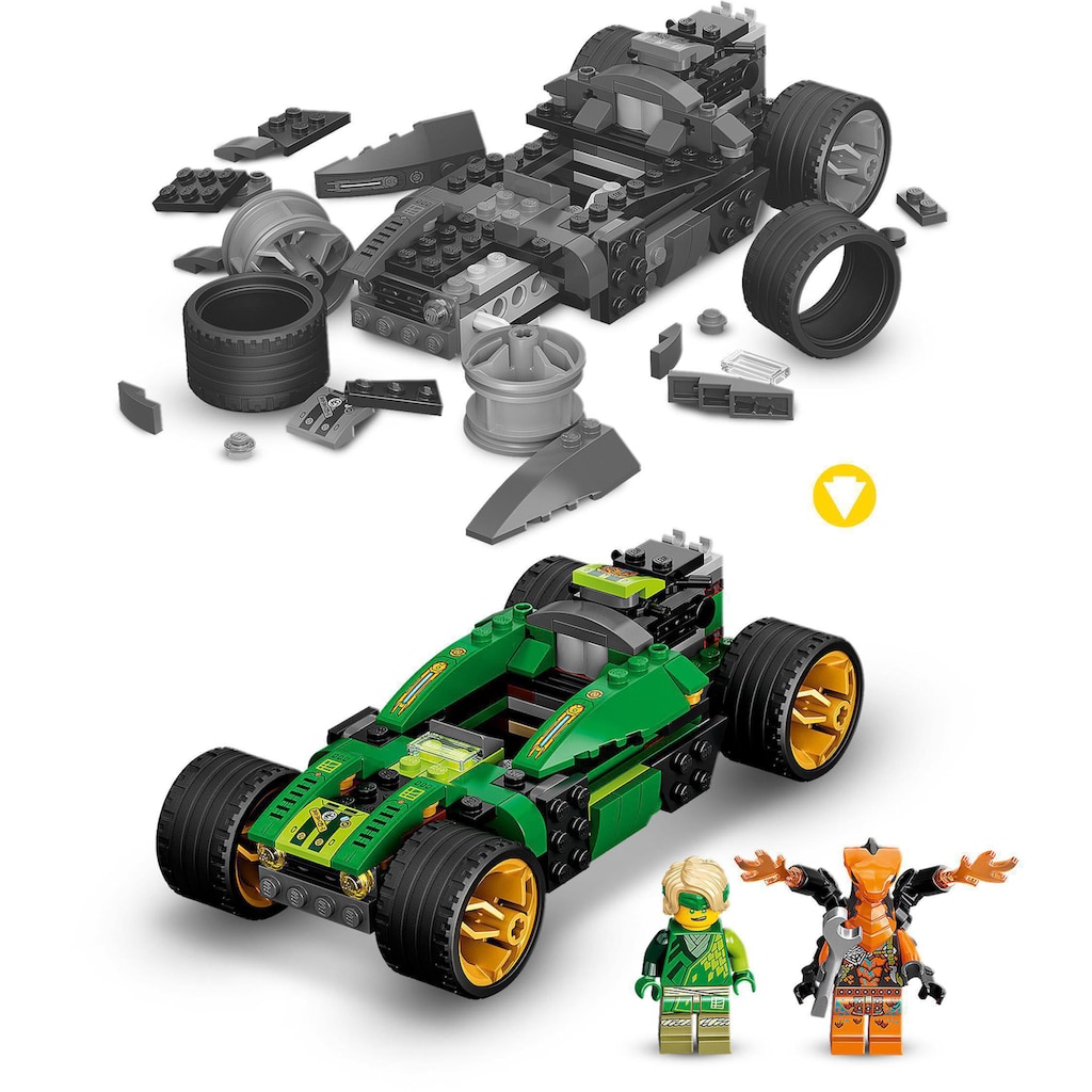 LEGO® Konstruktionsspielsteine »Lloyds Rennwagen EVO (71763), LEGO® NINJAGO®«, (279 St.)