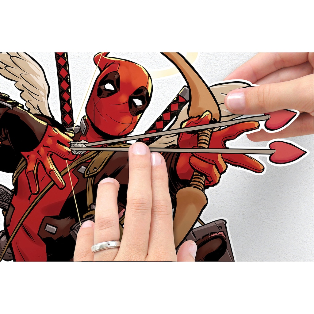 Komar Wandtattoo »Deadpool Lovepool«, (17 St.)