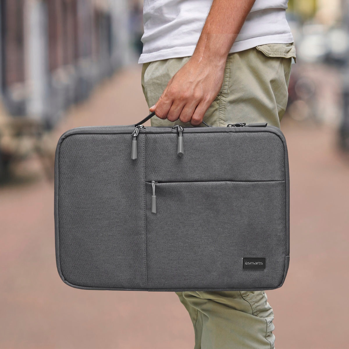 4smarts Laptoptasche »Laptop AirCushion Multi Sleeve 14«, Drop-proof Schutz, patentierte EVA-Pufferschaum