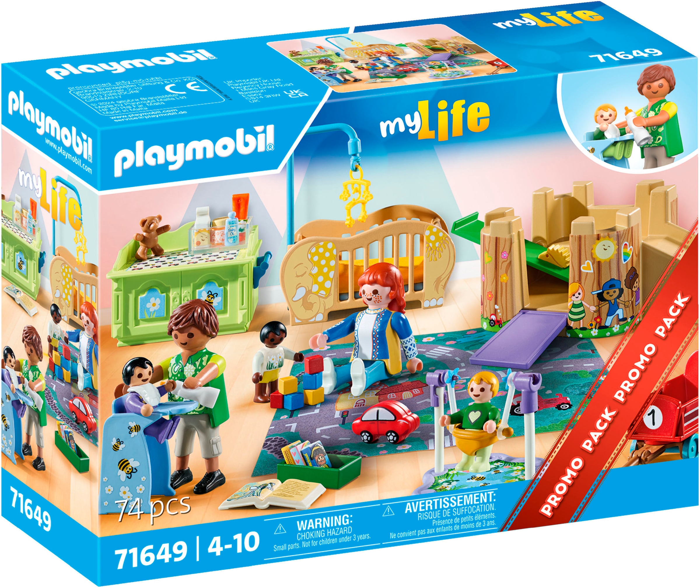 Konstruktions-Spielset »Krabbelgruppe (71649), My Life«, (74 St.), Made in Europe