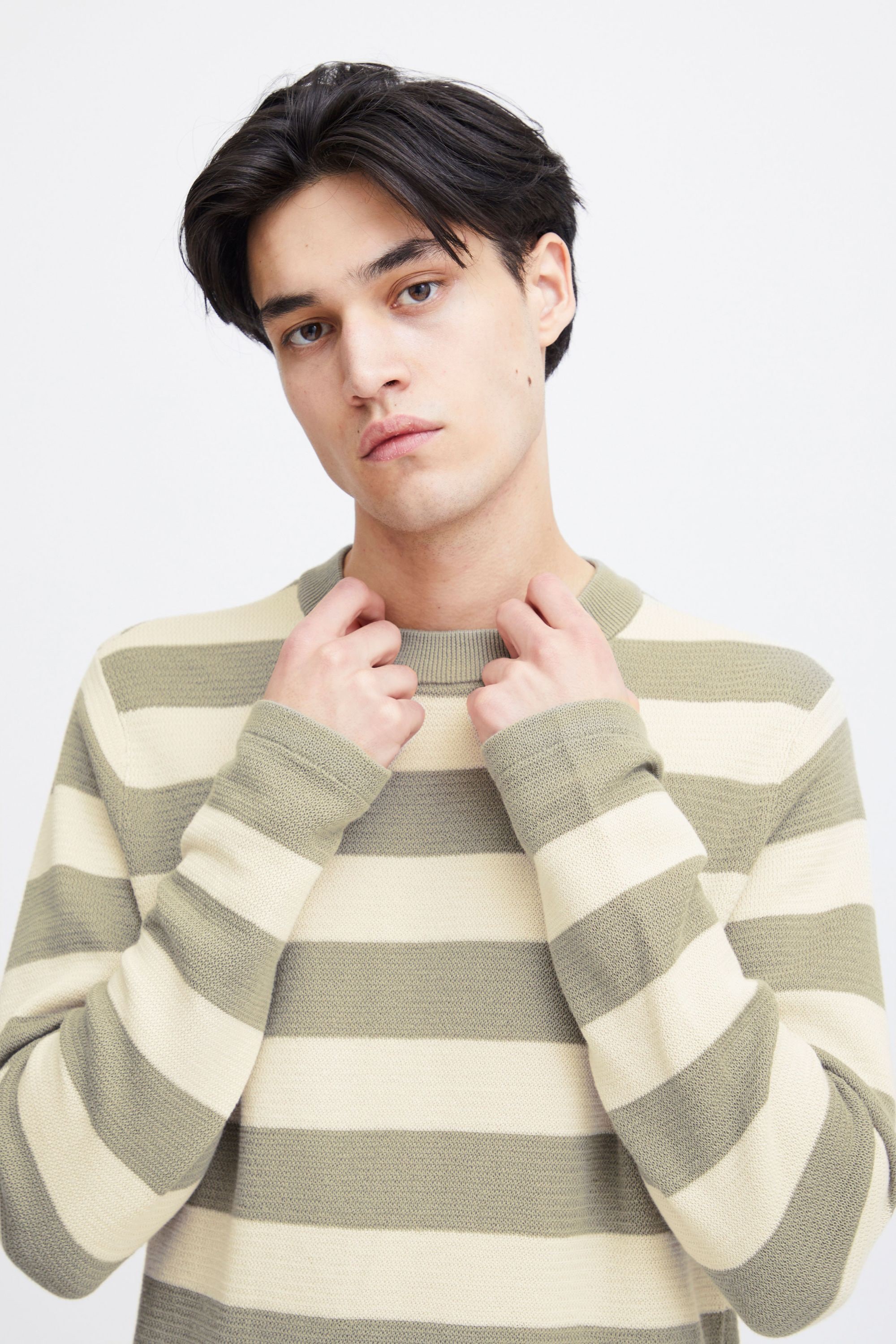 Casual Friday Strickfleece-Pullover »Strickpullover CFKarl«