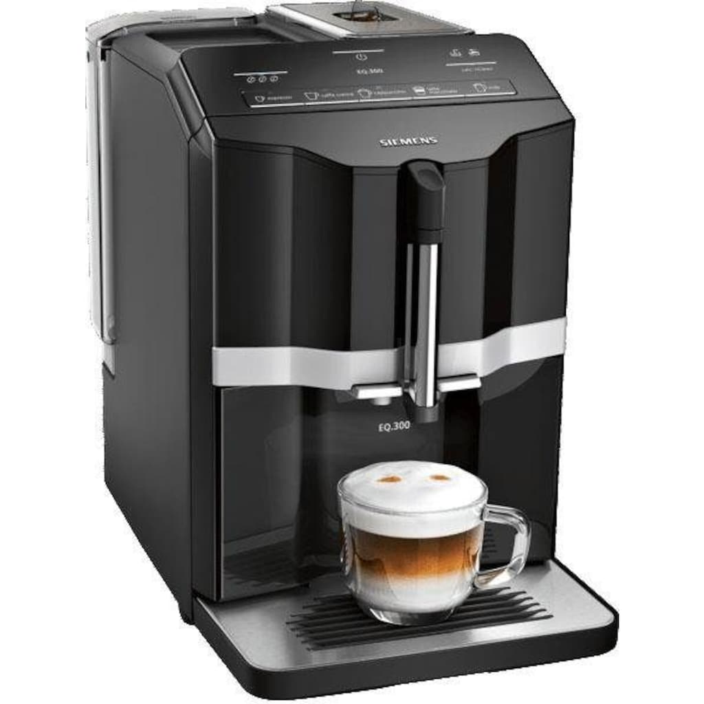 SIEMENS Kaffeevollautomat »EQ.300 TI351509DE«, einfache Zubereitung mit oneTouch Funktion, 5 Kaffee-Milch-Getränke