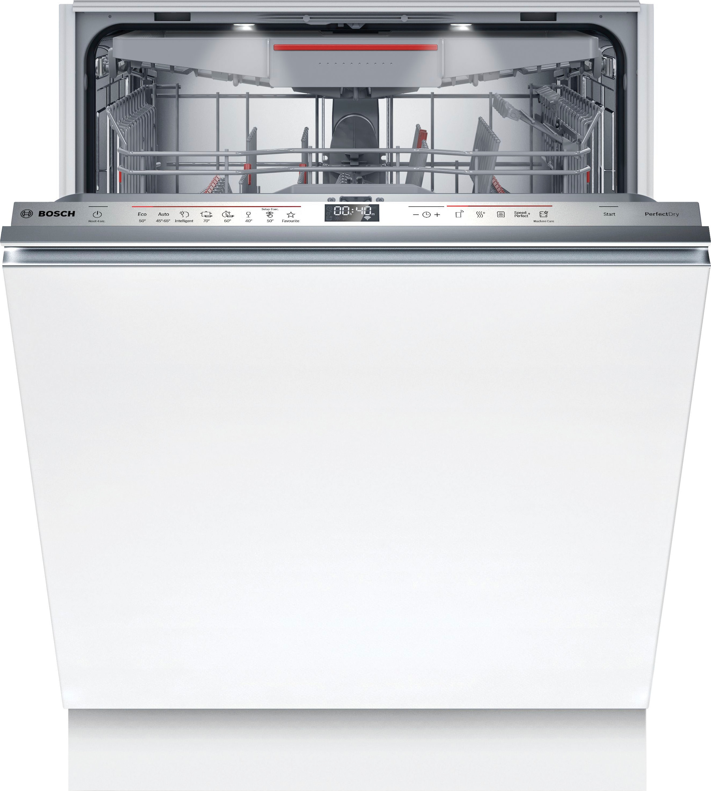 BOSCH vollintegrierbarer Geschirrspüler Serie 6 »SMV6ZCX16E«, 14 Maßgedecke