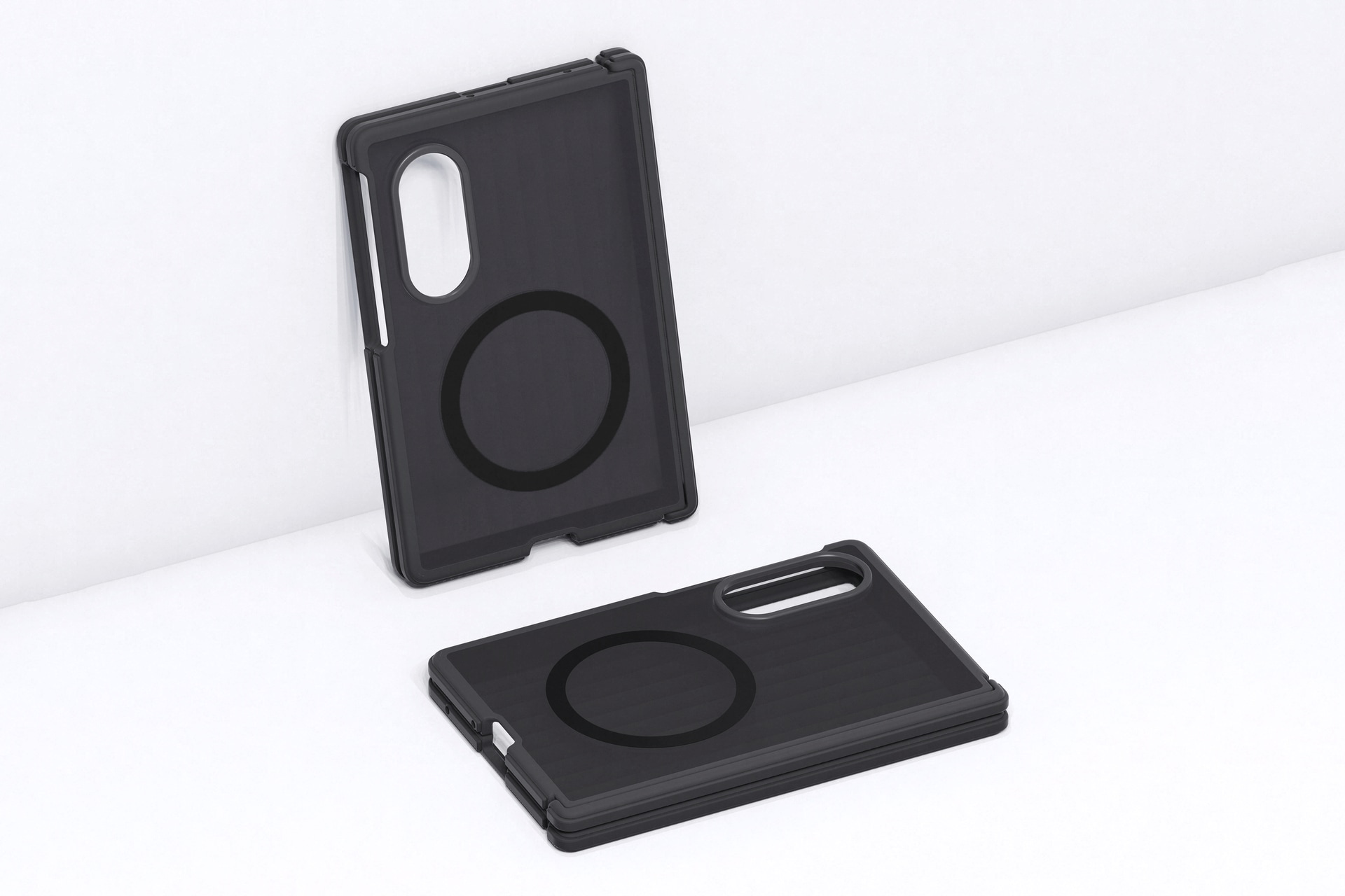 Samsung Handyhülle »Designed for Samsung BSC Hybrid Shield Magnet Case für Galaxy Z Fold8« Samsung Galaxy Z Fold8 Backcover, Schutzhülle, Handyschutzhülle, Case, Schutzcase, stoßfest
