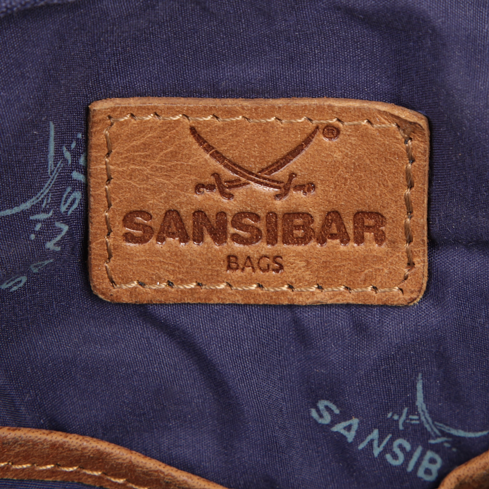 Sansibar Umhängetasche »SANSIBAR SYLT«, echt Leder