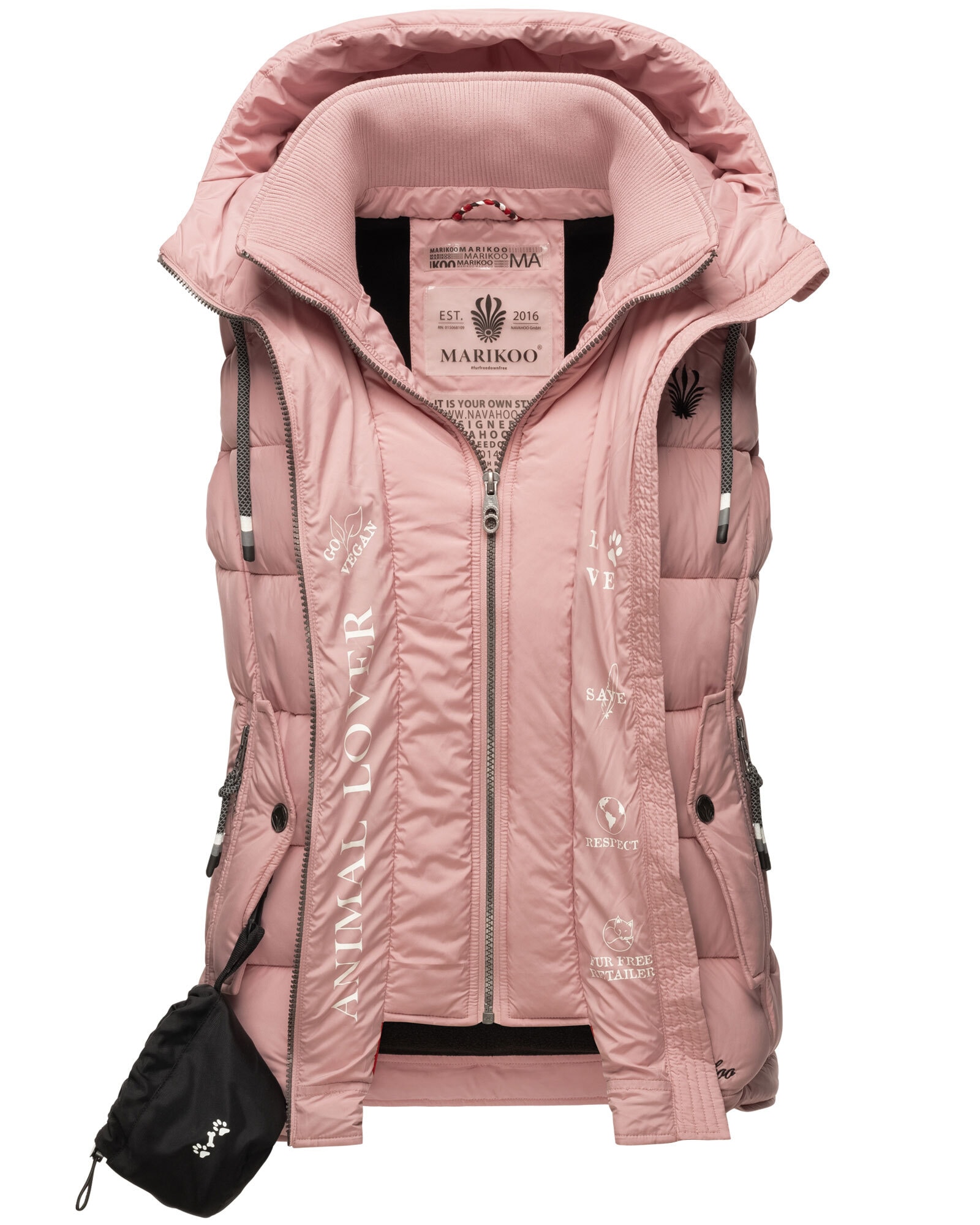 Marikoo Steppweste »Marikoo Taisaa Damen Stepp Weste B866«