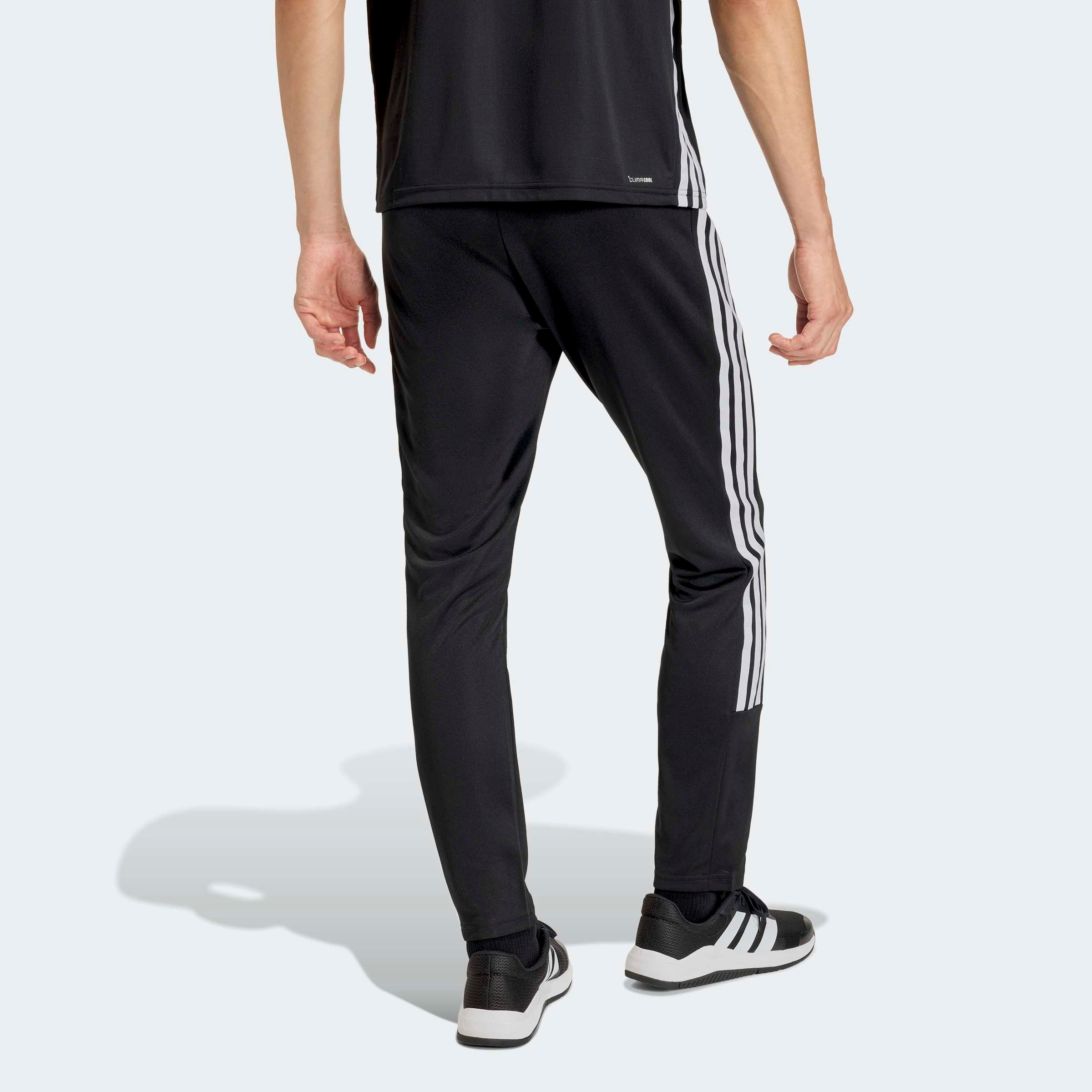 adidas Performance Sporthose »WORKOUT ESSENTIALS ALL-SET 3-STREIFEN AUS GEWIRKTEM MATERIAL«  Trainingshose, Climacool, reguläre Passform