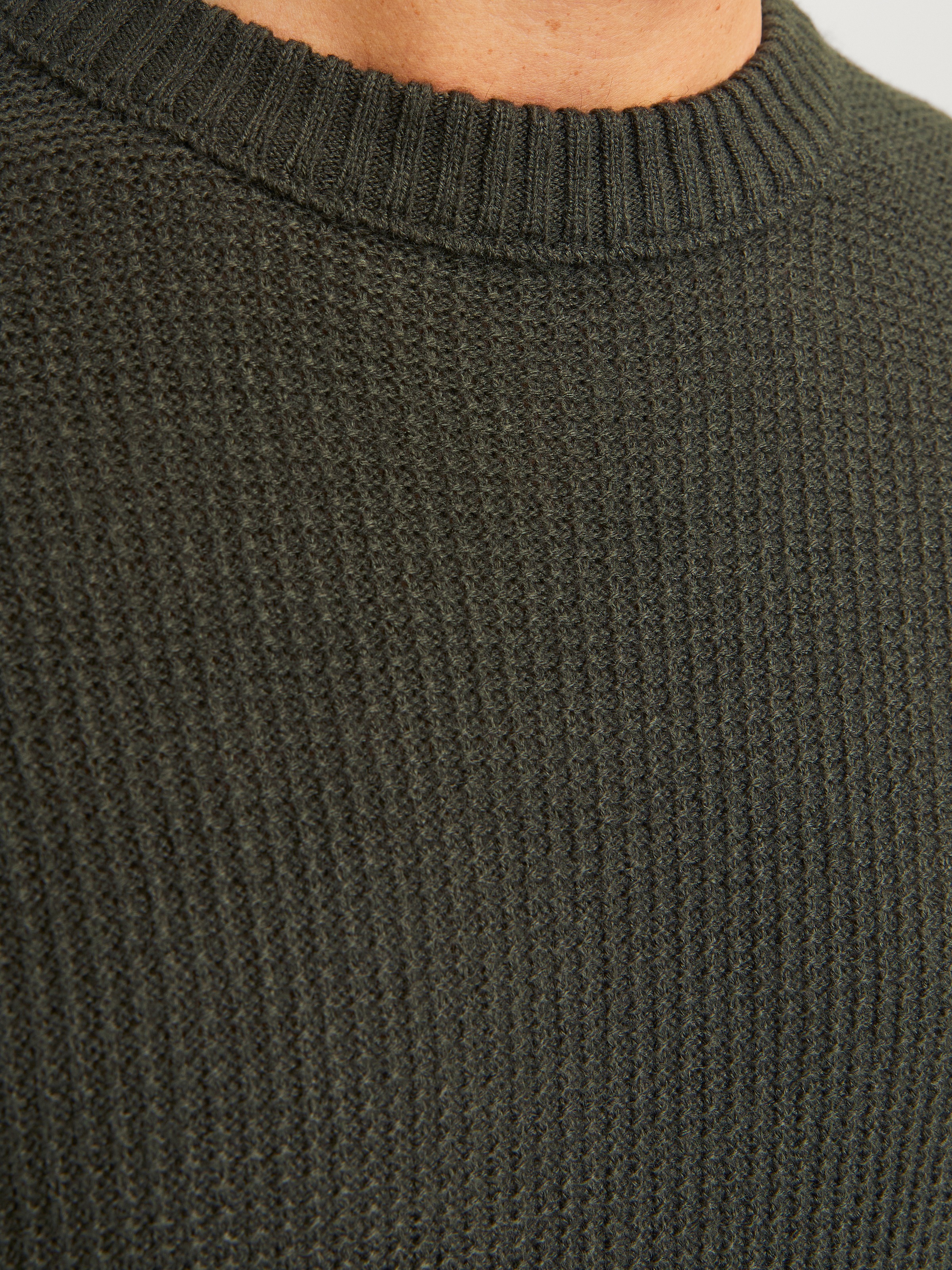 Jack & Jones Rundhalspullover »JJROY KNIT CREW NECK«