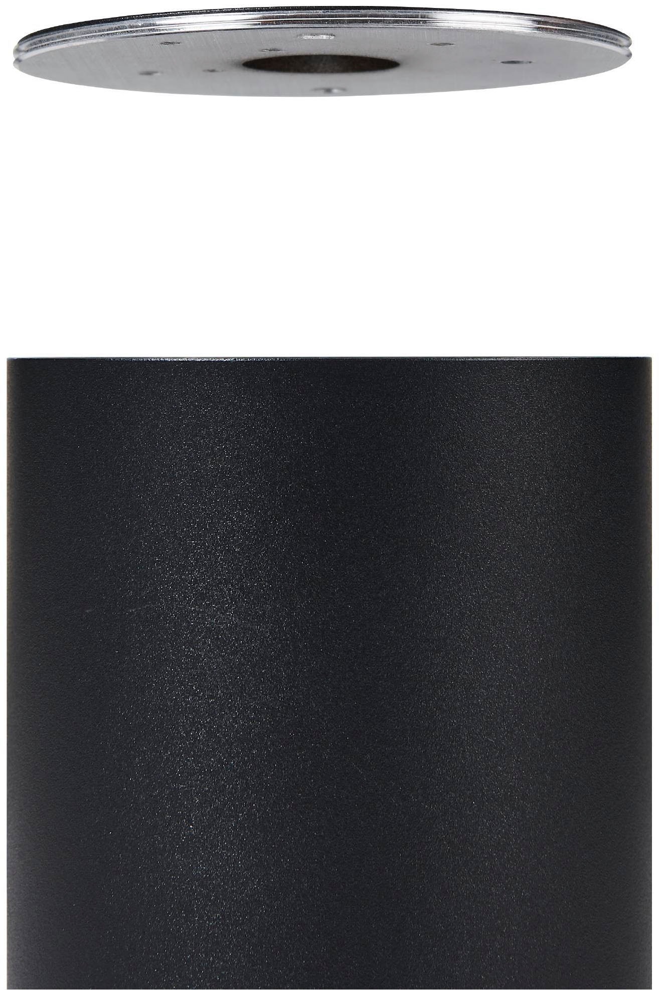 EGLO Aufbauleuchte »Carosso-Z Deckenlampe, ZigBee, App und Sprachsteuerung, dimmbar, Metal« GU10 1 Stk. Aufbauleuchte - H12 x Ø8 cm - schwarz - 1X4,9W inkl.