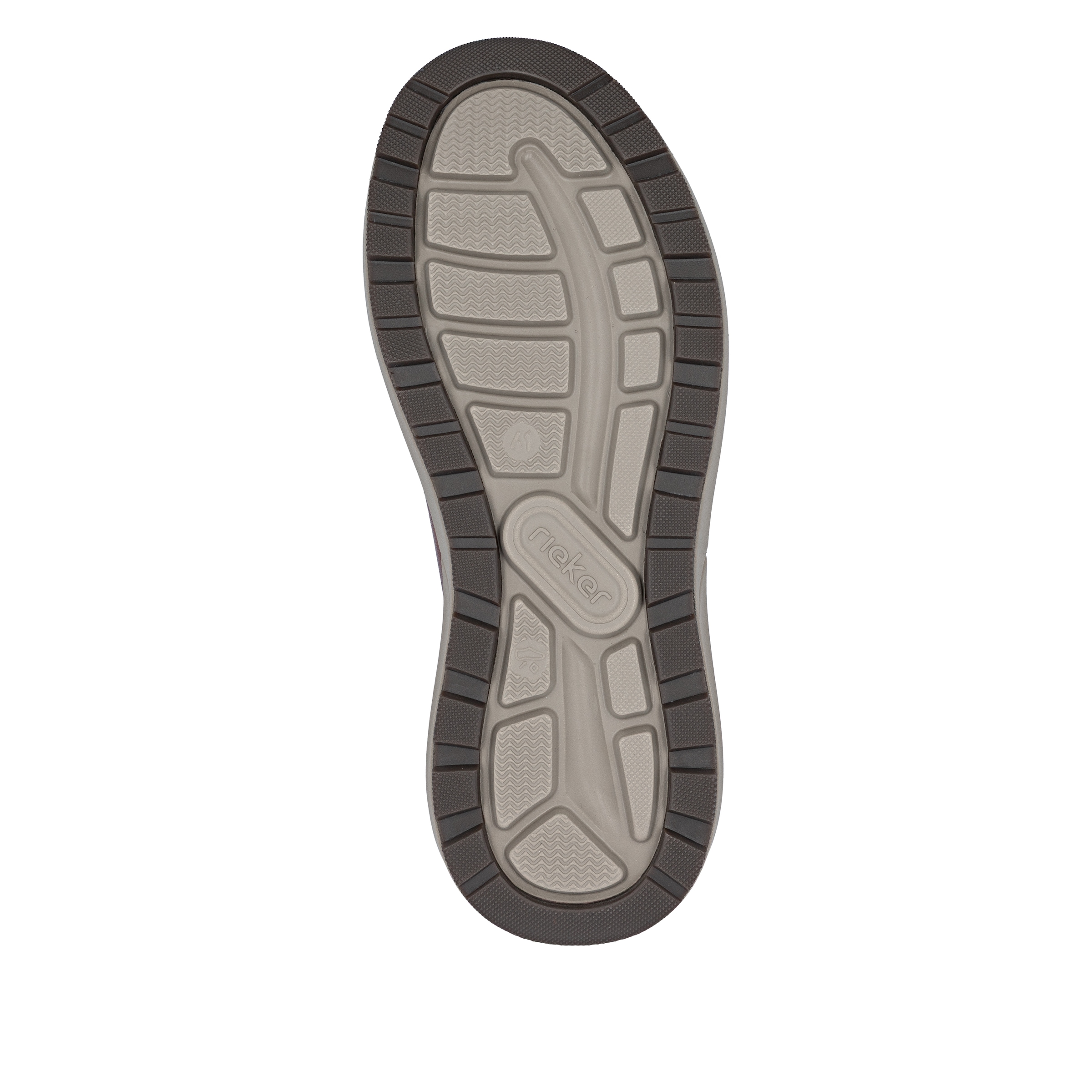 Rieker Slip-On Sneaker  Schlüpfschuh, Slipper, Halbschuh, Freizeitschuh mit Kontrastbesatz