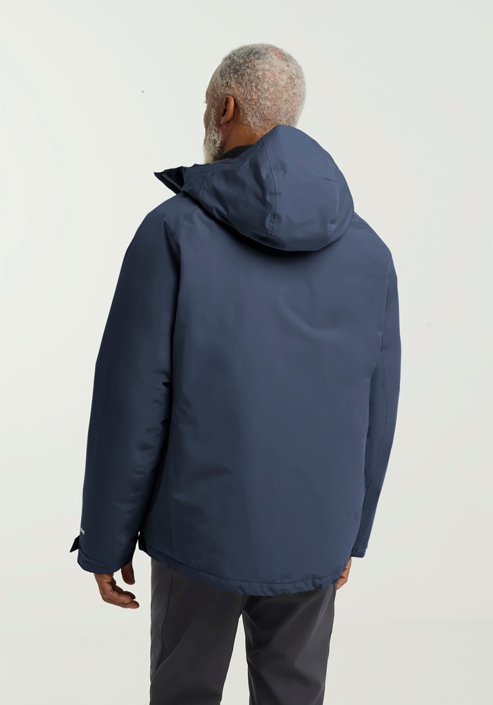 Jack Wolfskin Daunenjacke »ICECAPE 2L DOWN INS JKT M RDS«, mit Kapuze