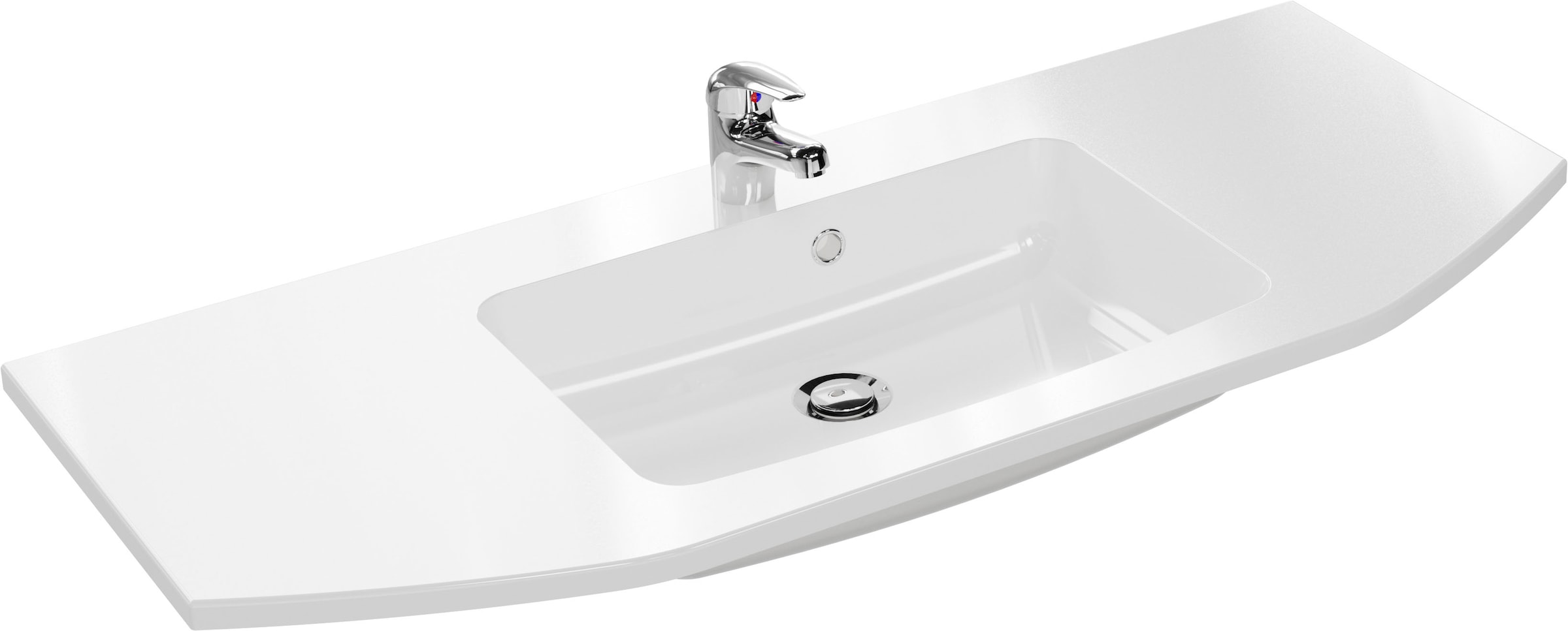 Saphir Waschtisch »Quicket 318, mit Keramikbecken, 112cm breit« 2 Stk. tlg.