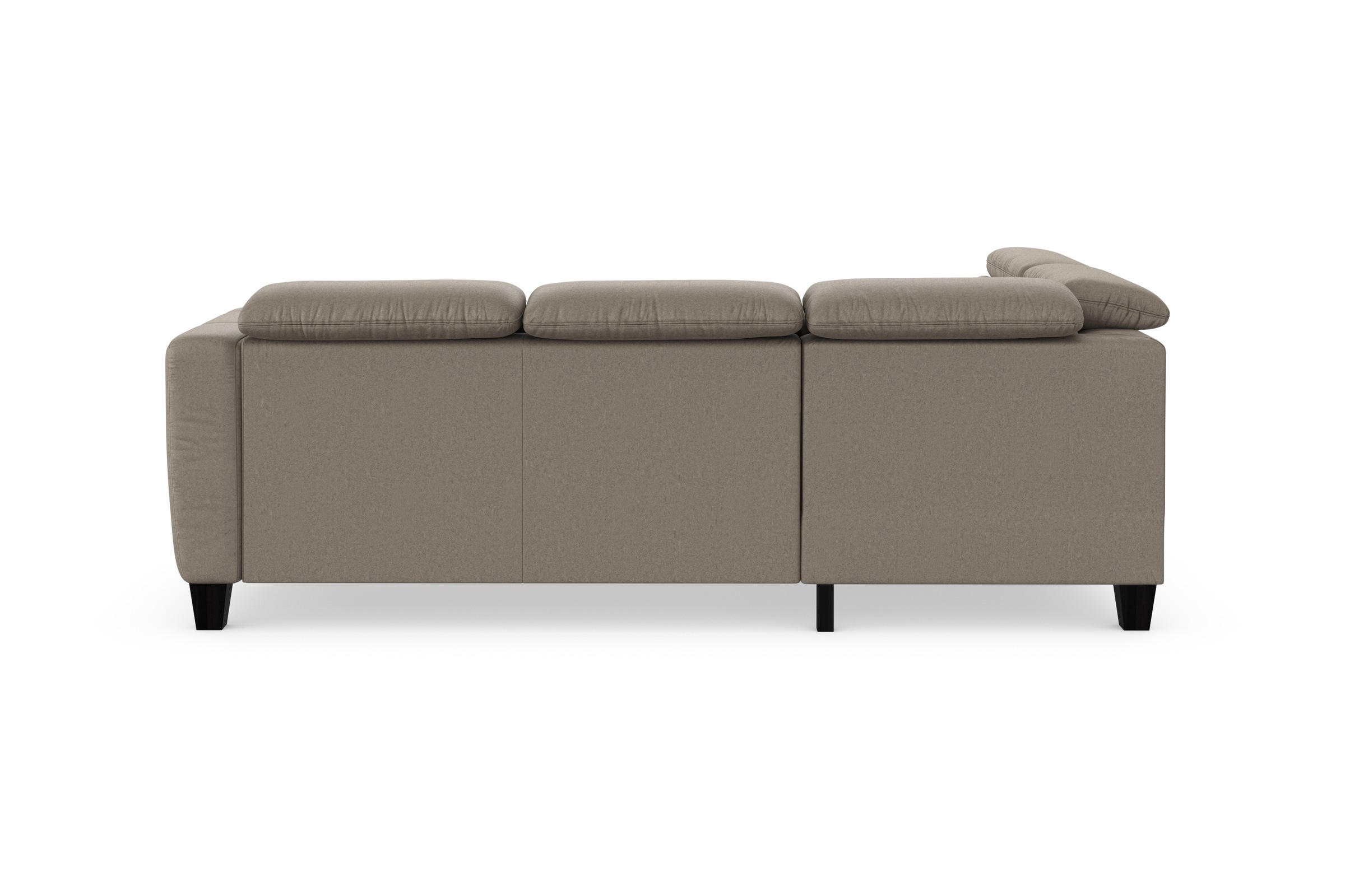 sit&more Ecksofa »Belluci L-Form«, inklusive Federkern, wahlweise mit Bettfunktion und Bettkasten