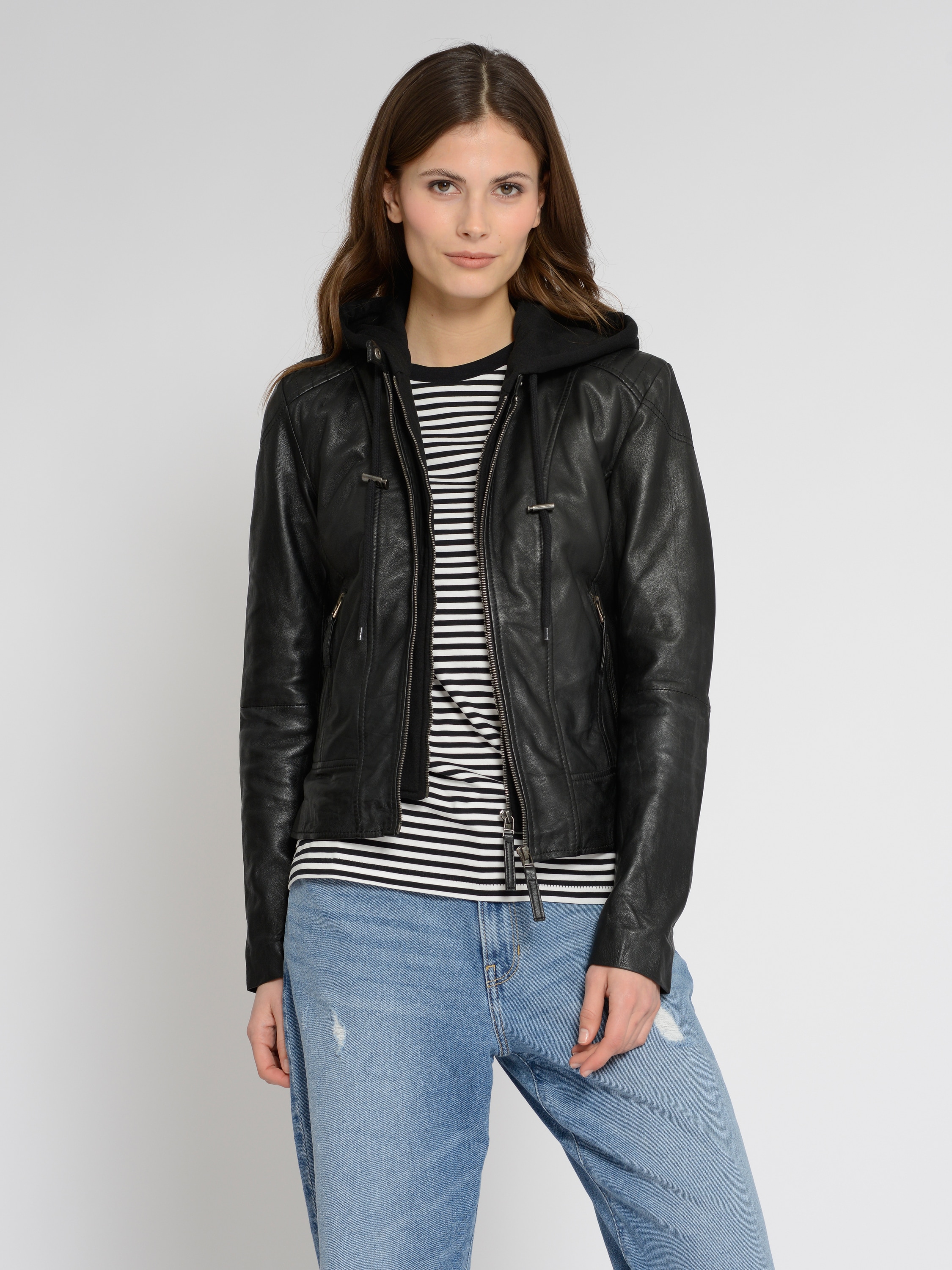 bei 42021133« ♕ Lederjacke Maze »Lederjacke