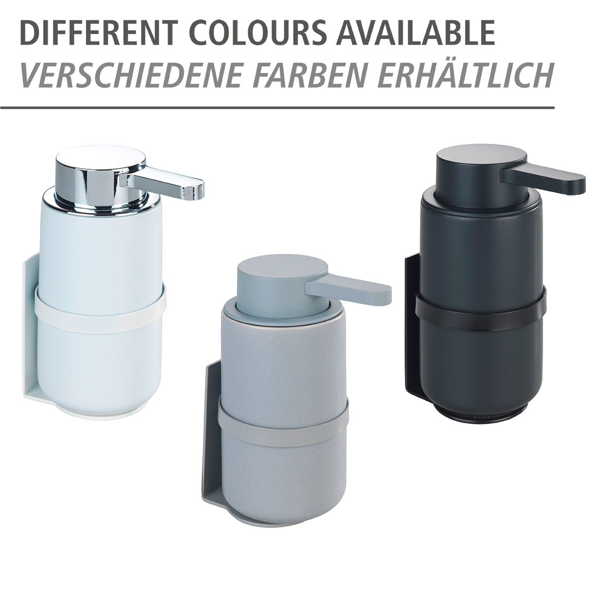 WENKO Seifenspender »Woya« Weiß, Keramik, 250 ml