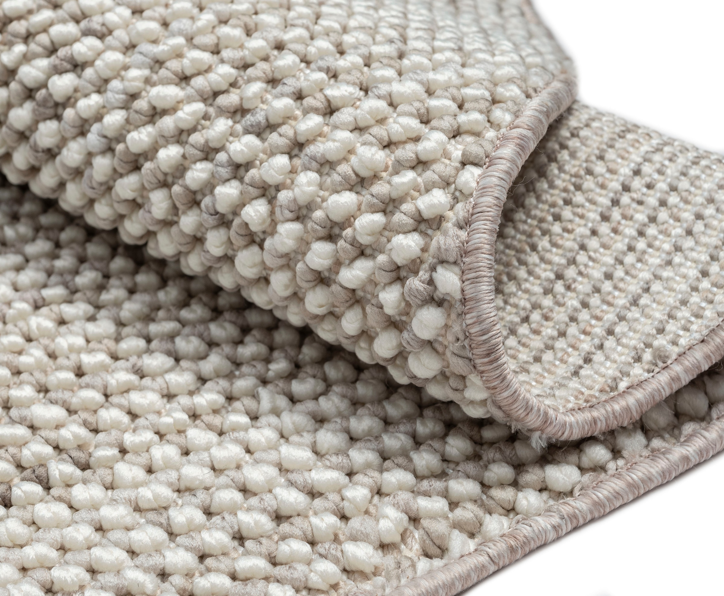 Myflair Möbel & Accessoires Teppich »Ava«, rund, 7 mm Höhe, Uni Farben, meliert, Sisal-Optik, auch in rechteckig erhältlich