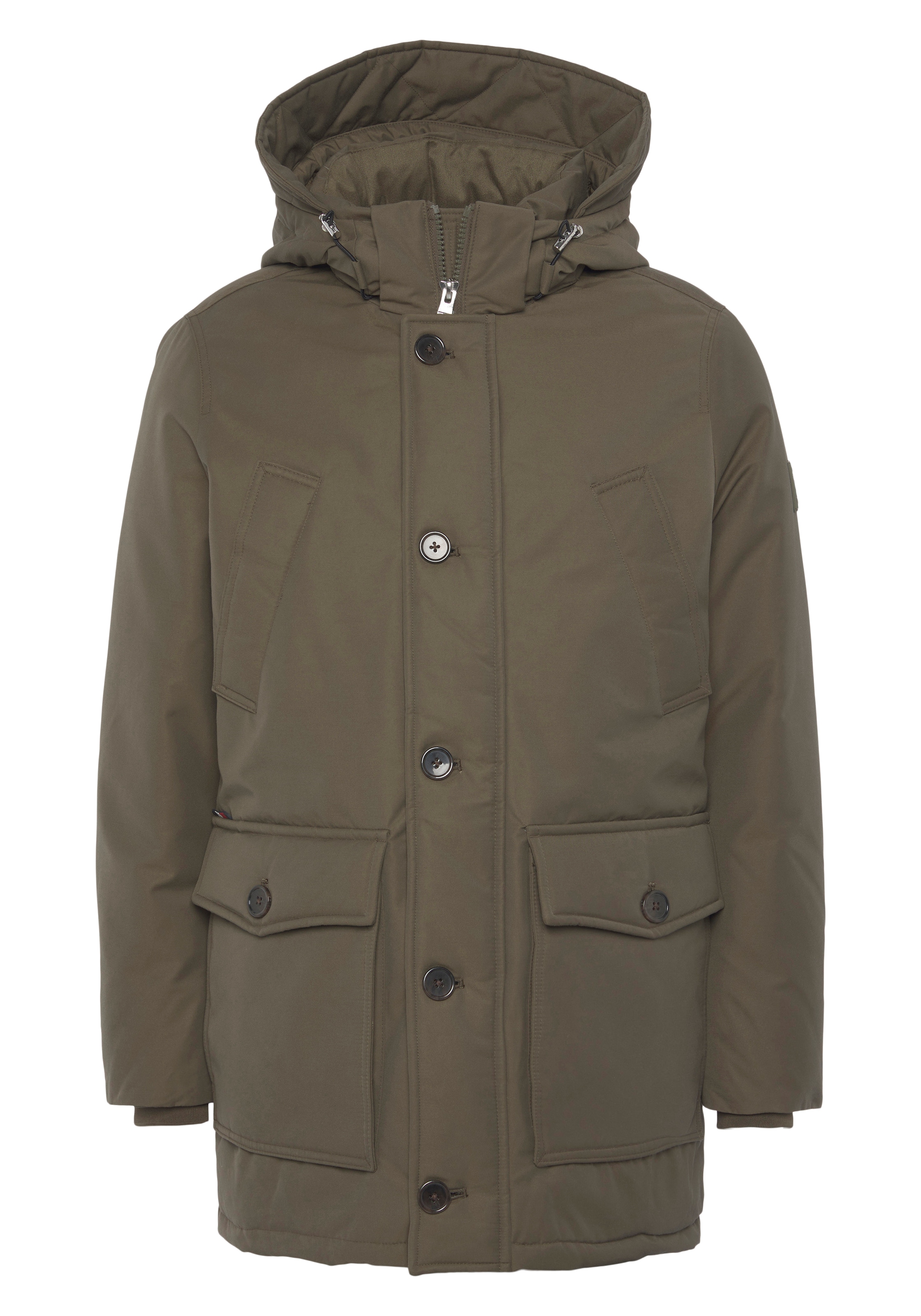 Parka »ROCKIE NON FUR DOWN PARKA«, mit Kapuze